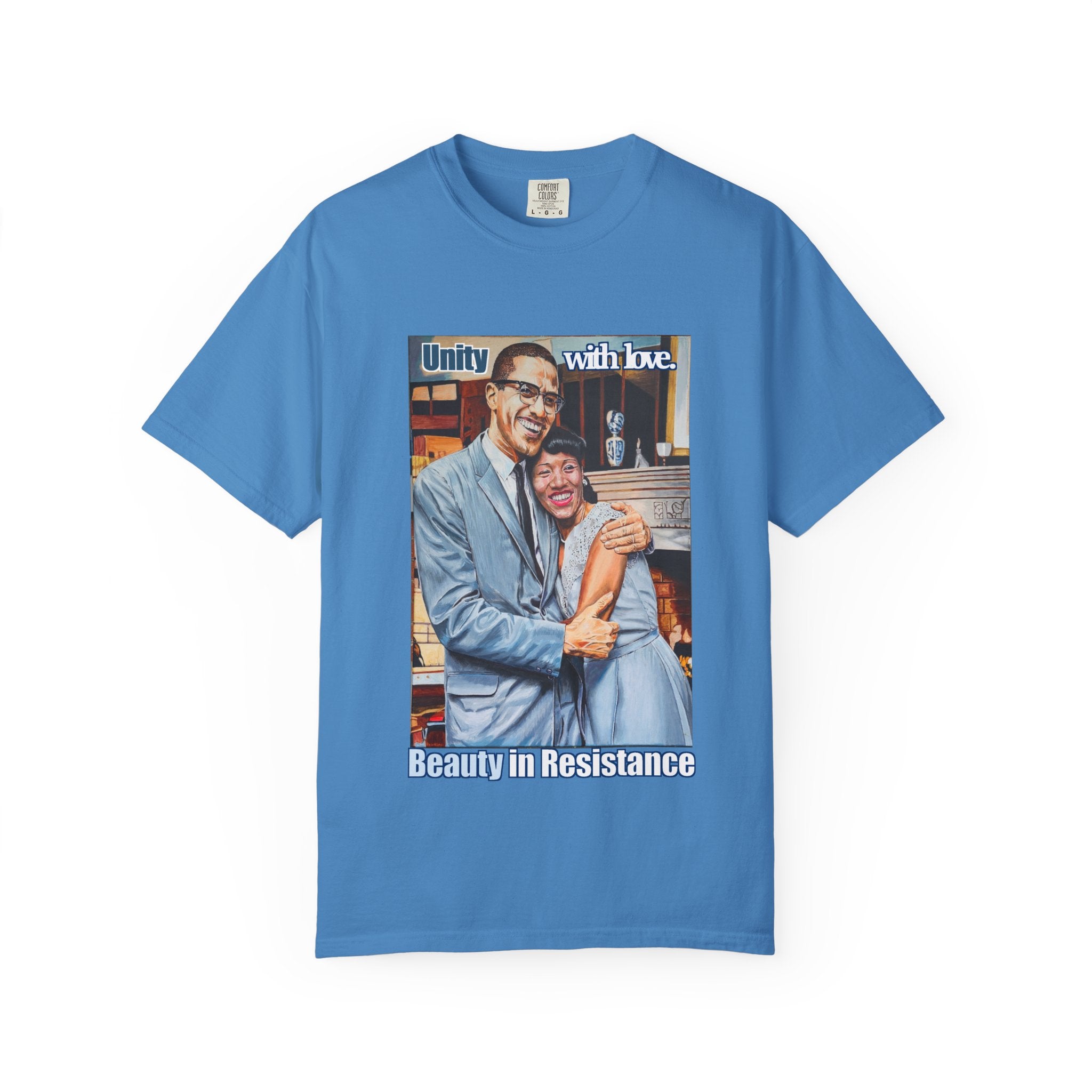 Represent like a true power couple in this Malcolm and Betty Shabazz T shirt