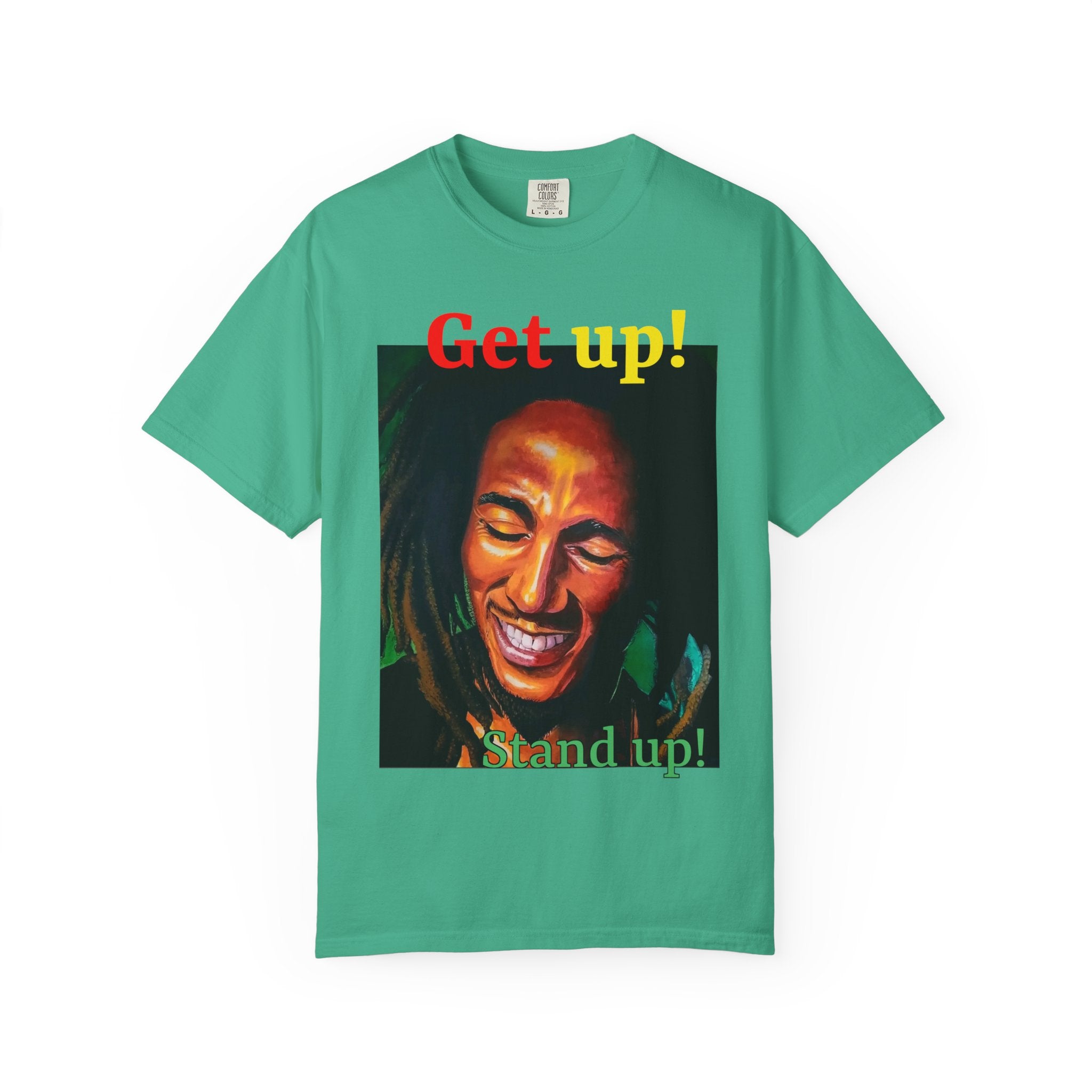 Get up Stand up! with this Bob Nesta Marley T-shirt