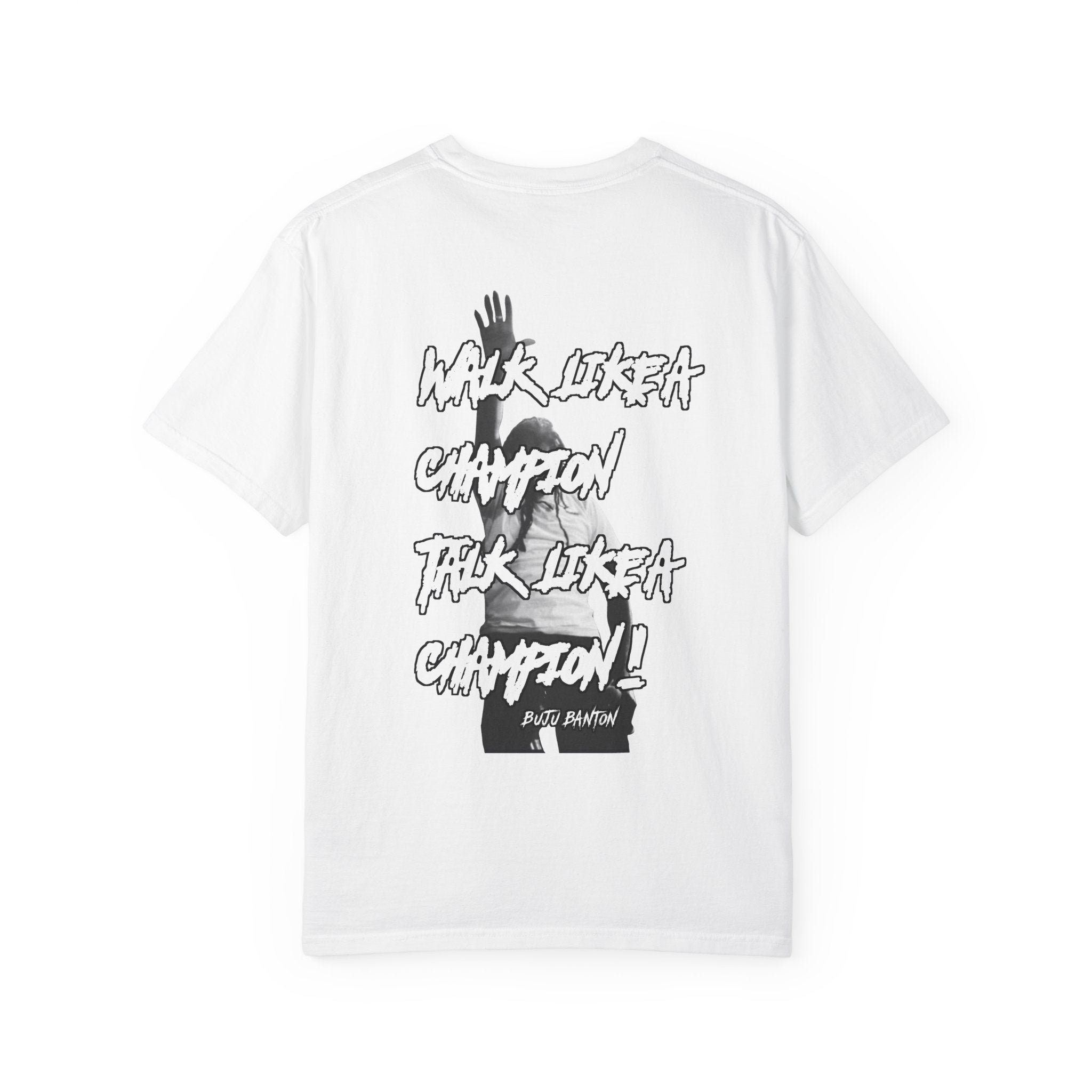 Walk like ah Champion with this Buju Banton T Shirt