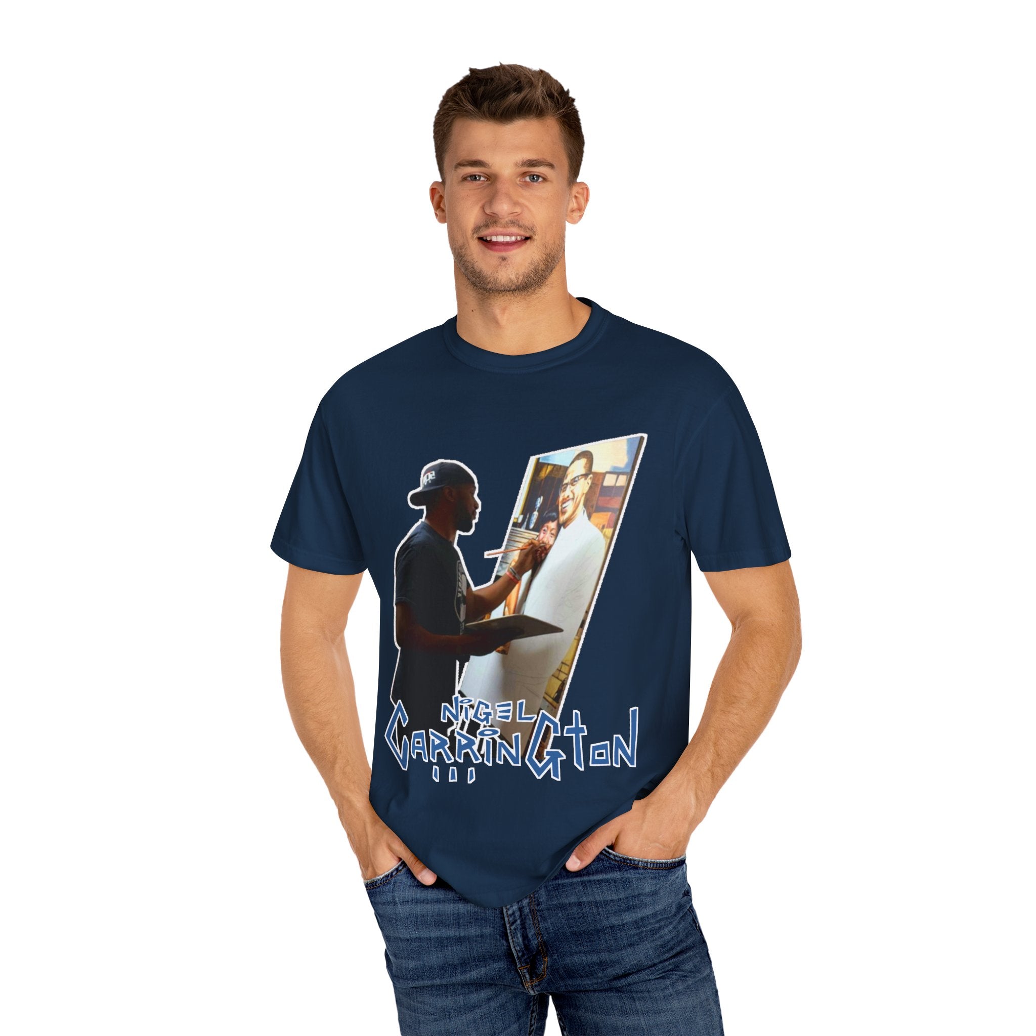 Be a part of #Team Carrington with this Nigel Carrington T shirt