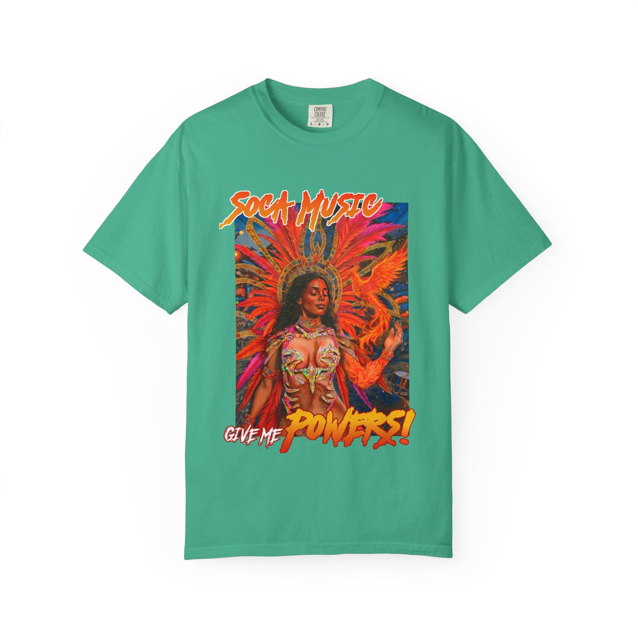 To all my Soca Warriors, get powers when wearing this T shirt