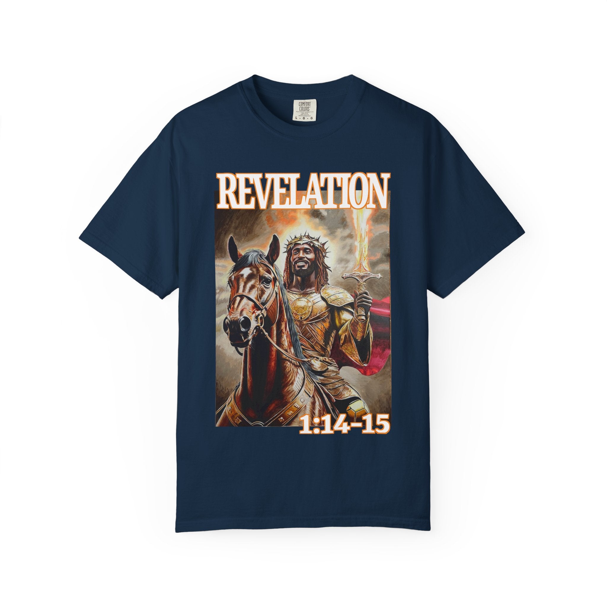 Celebrate the life and resurrection of Jesus Christ when wearing this T shirt
