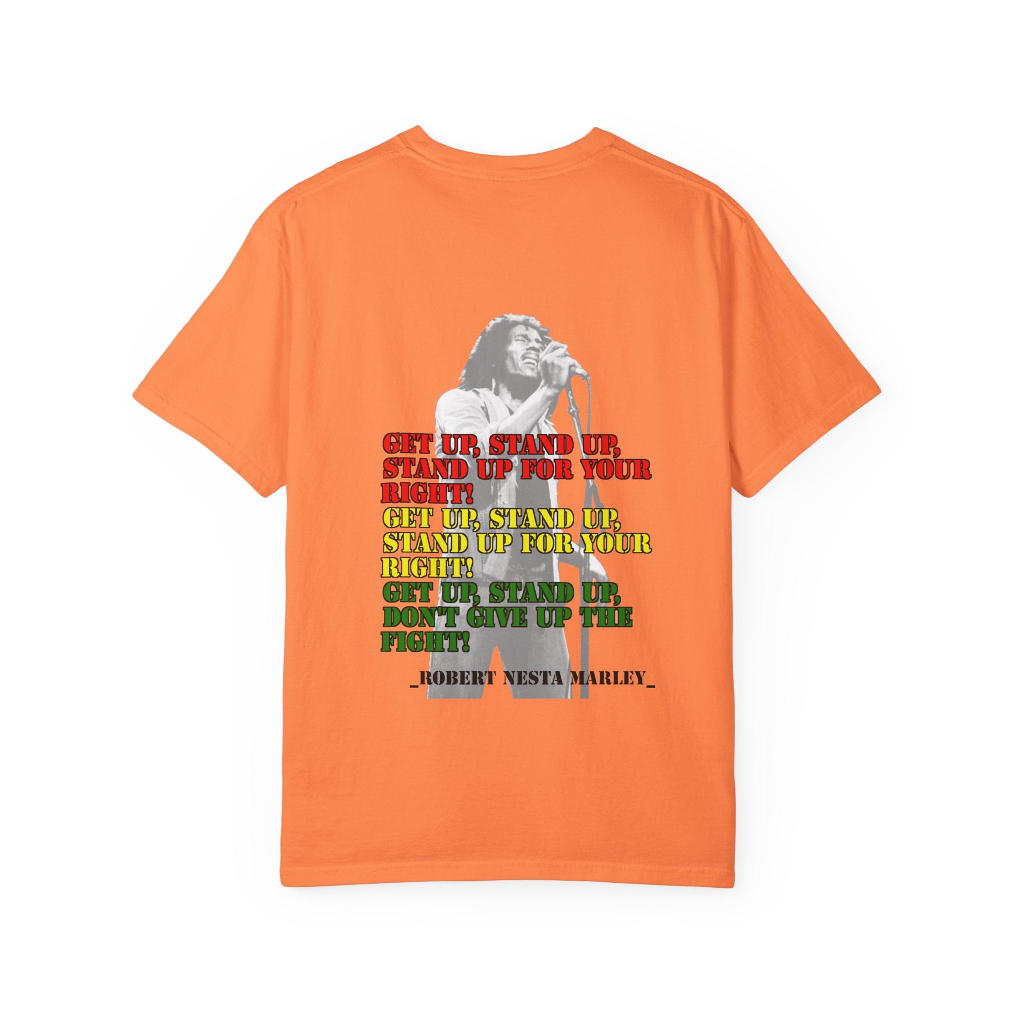 Get up Stand up! with this Bob Nesta Marley T-shirt