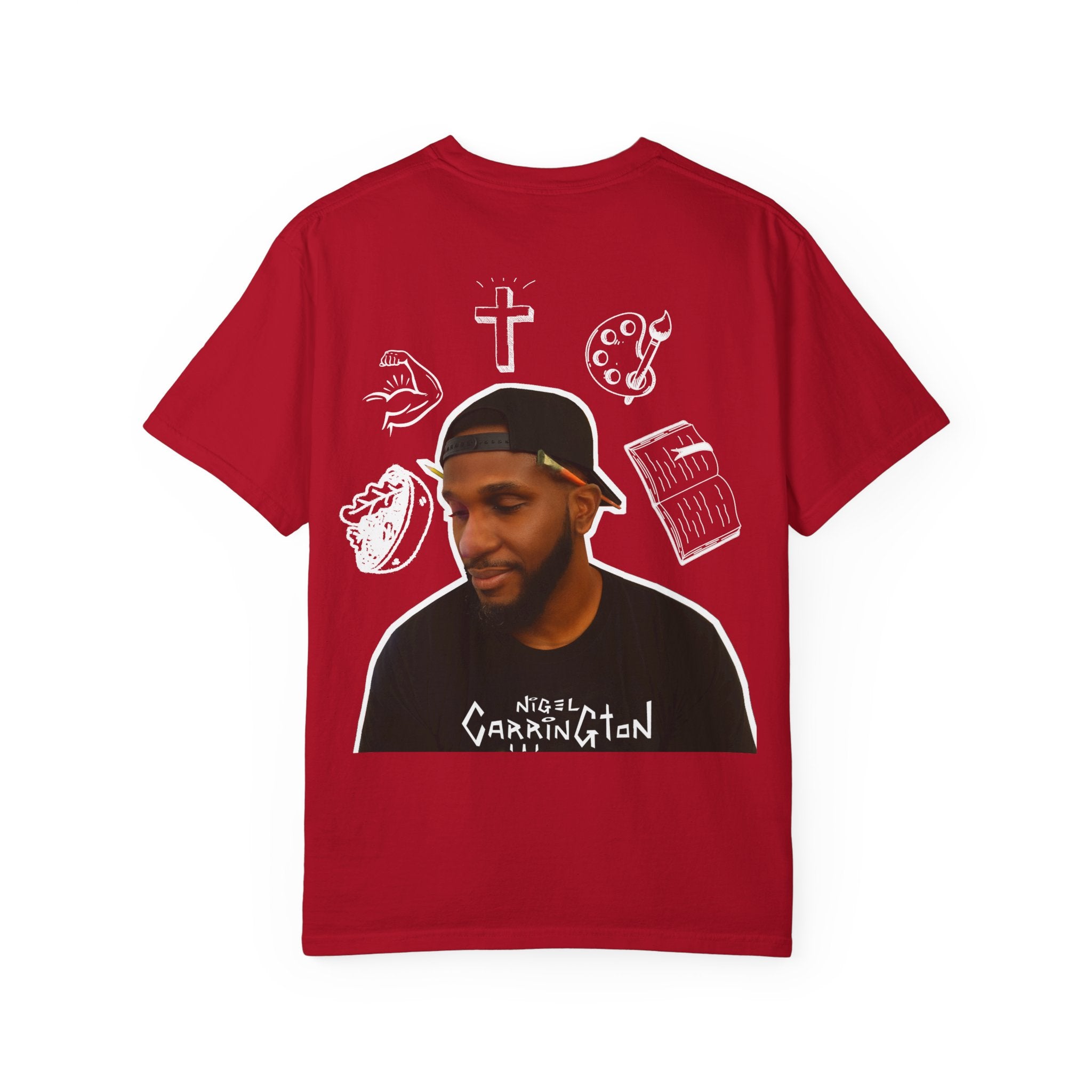 Be a part of #Team Carrington with this Nigel Carrington T shirt