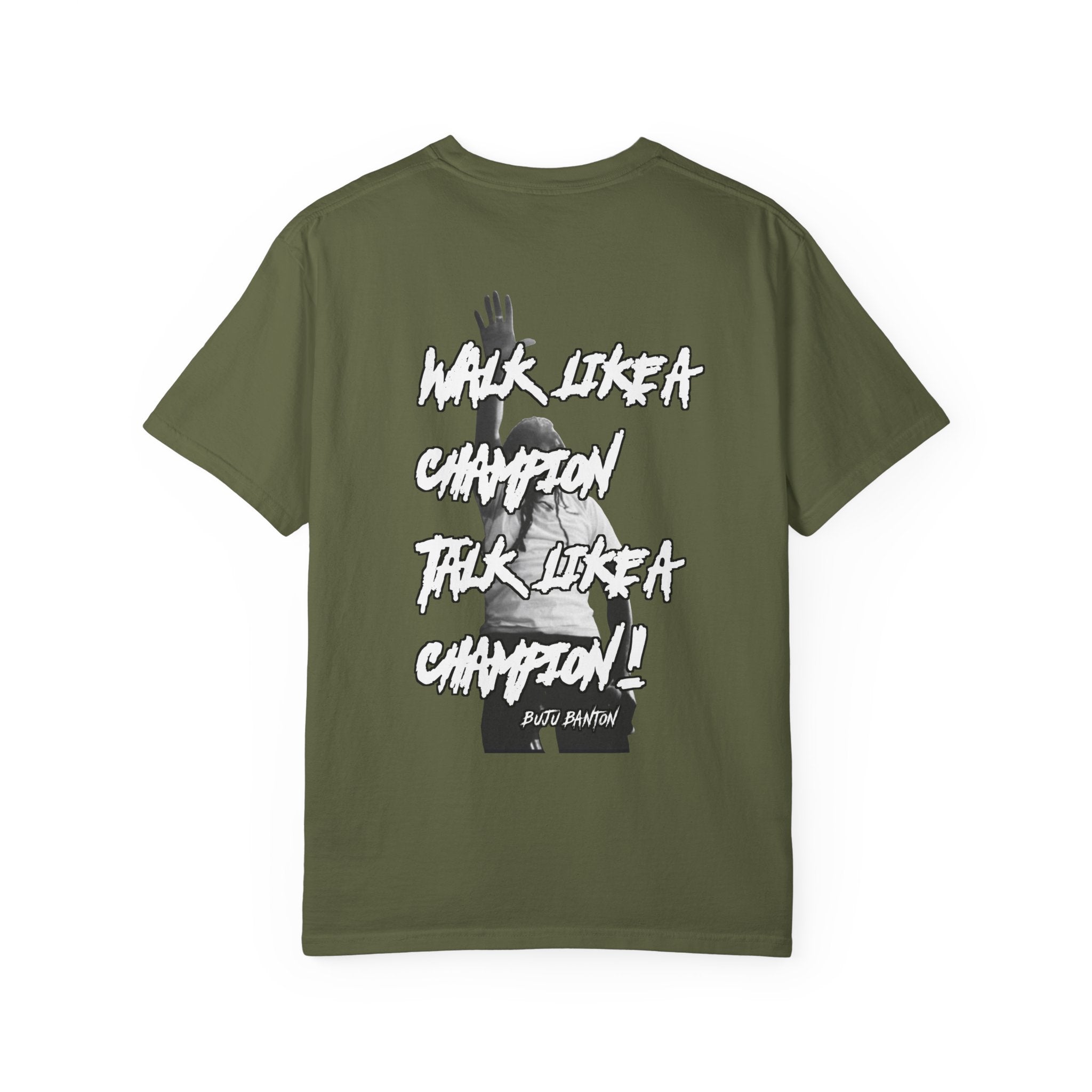 Walk like ah Champion with this Buju Banton T Shirt