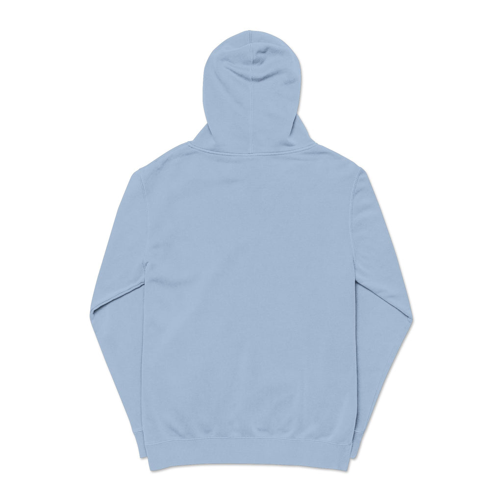 Trinidad Flag Distressed Hoodie — Vintage Pigment-Dyed Pullover