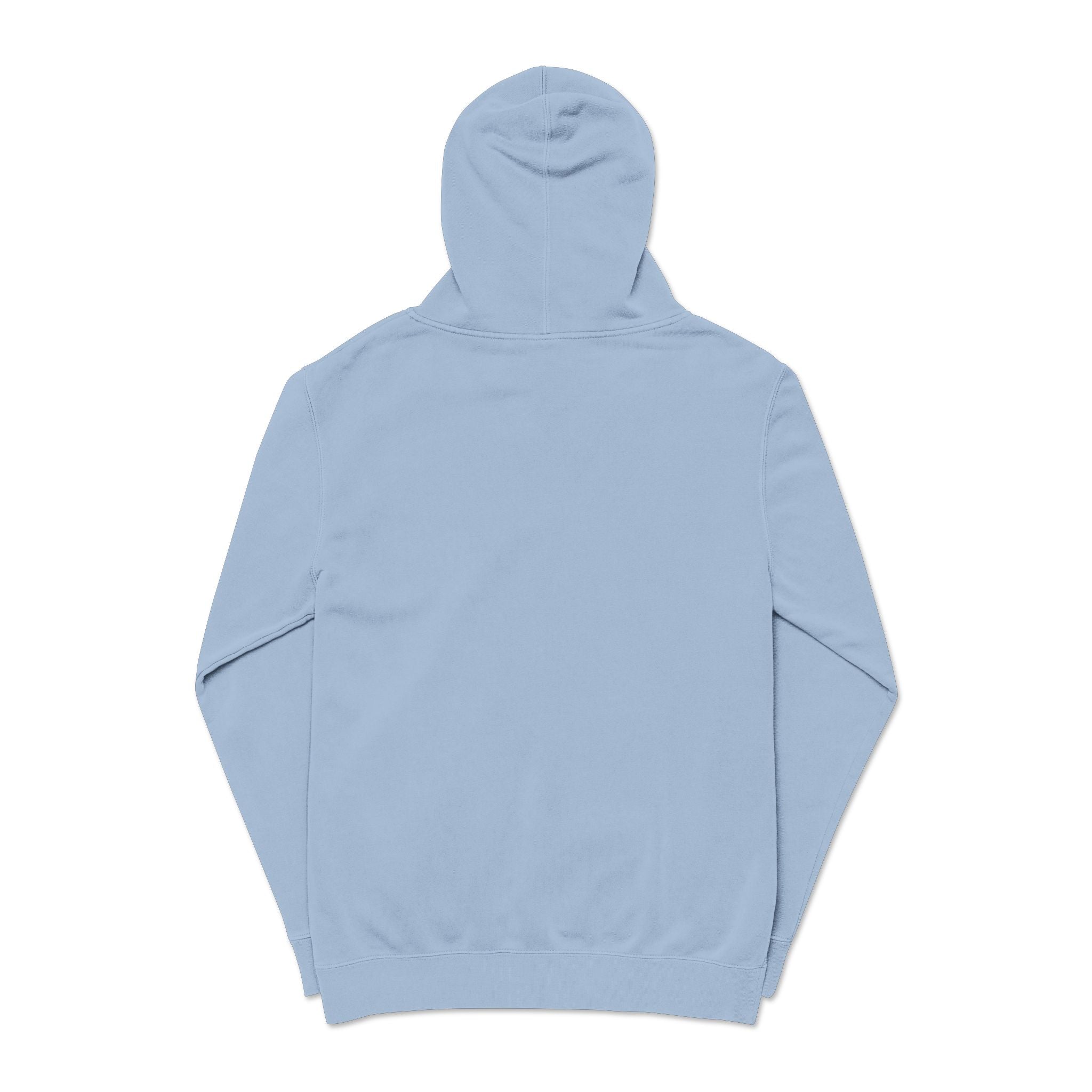 Trinidad Flag Distressed Hoodie — Vintage Pigment-Dyed Pullover