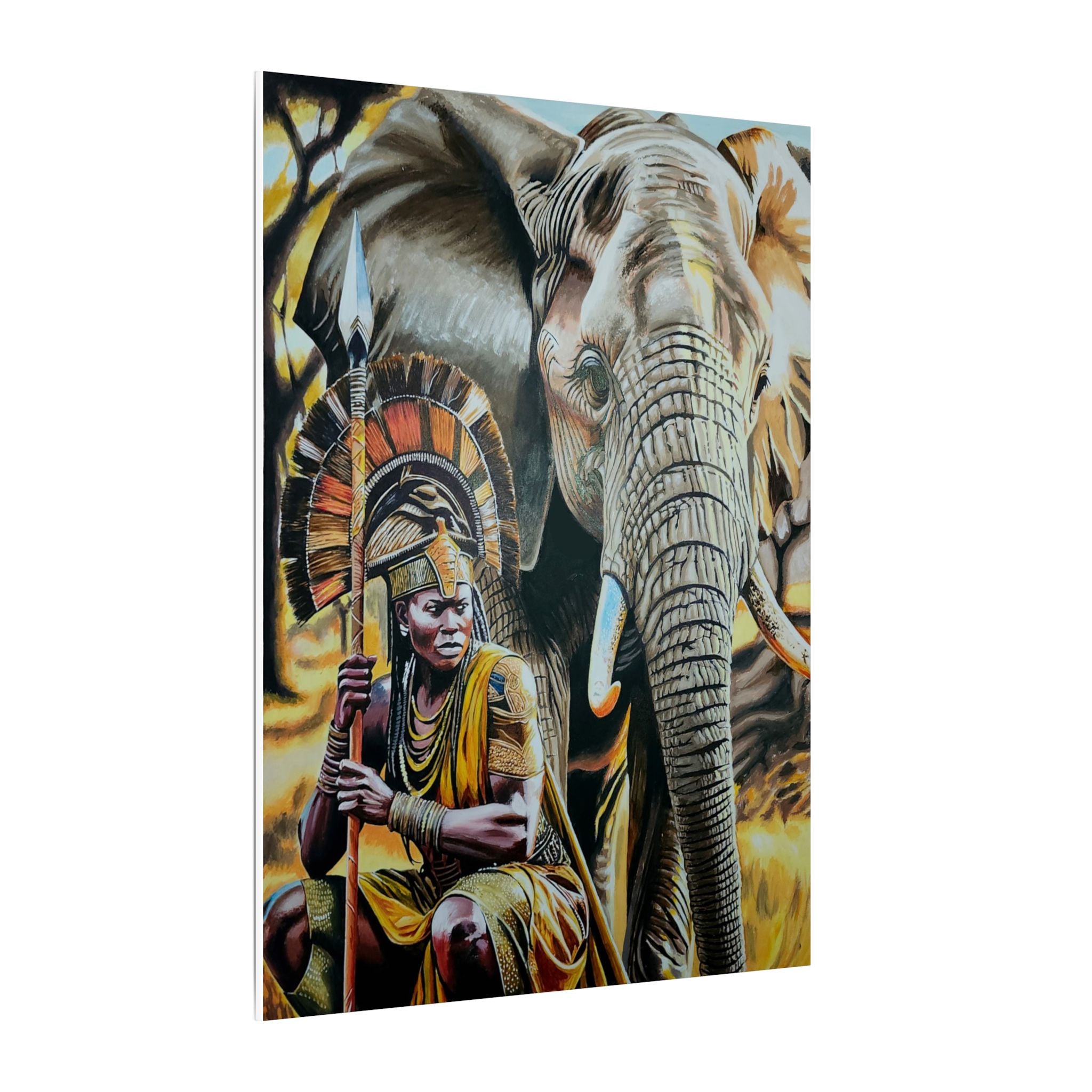 Queen Nandi print 36"x48"
