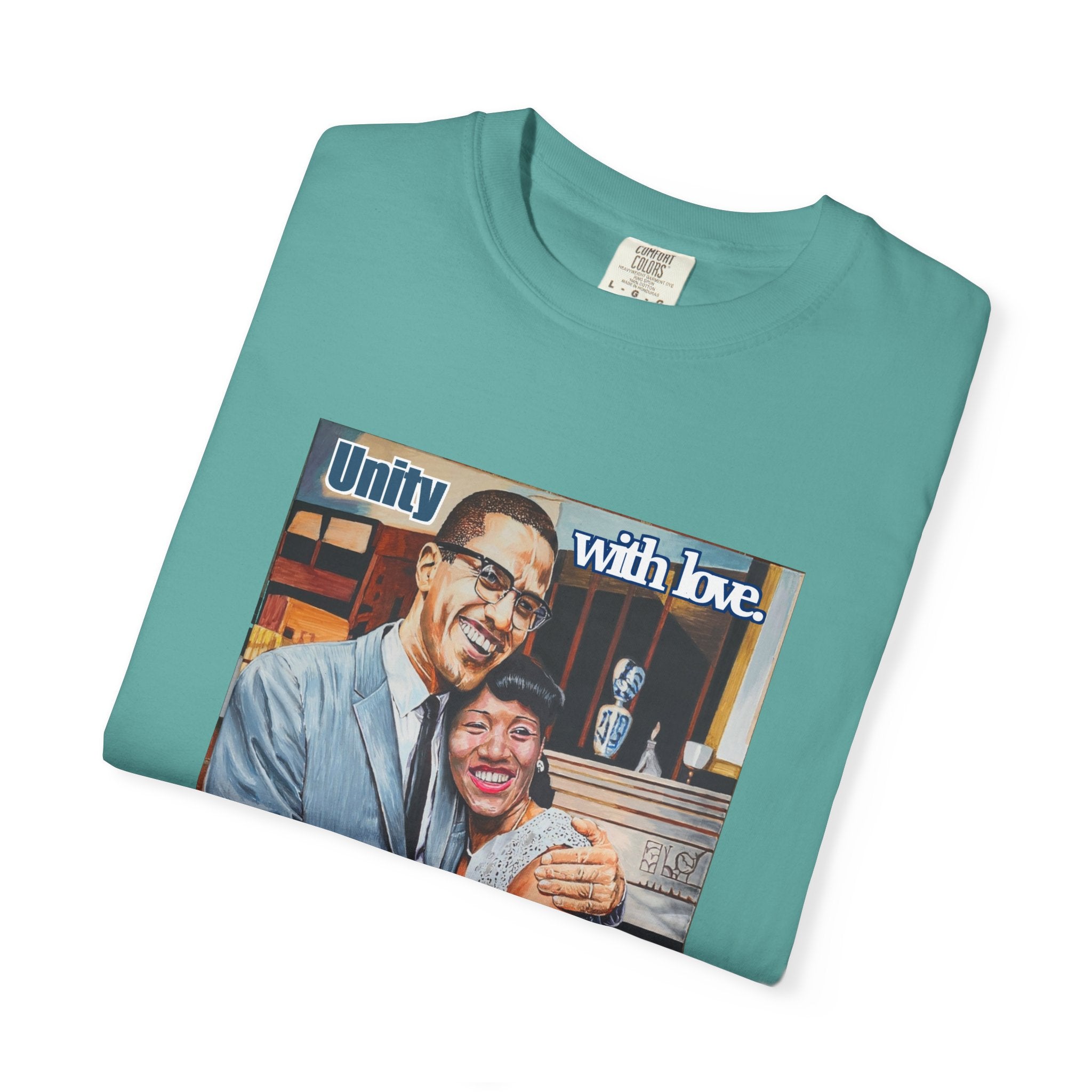 Represent like a true power couple in this Malcolm and Betty Shabazz T shirt