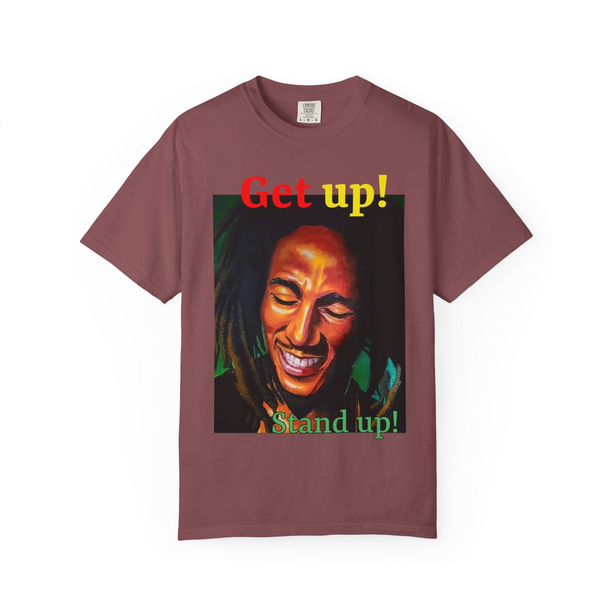 Get up Stand up! with this Bob Nesta Marley T-shirt