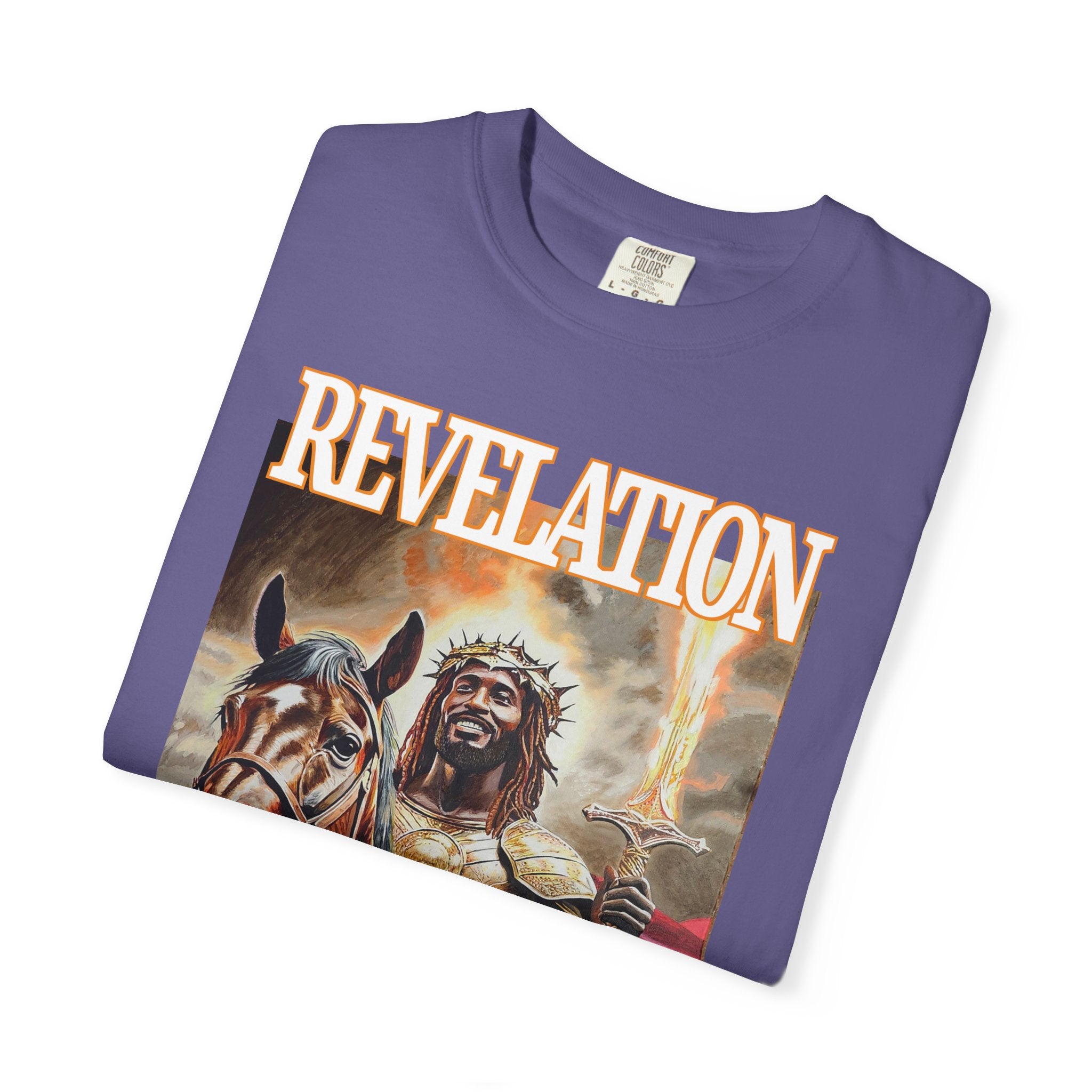 Celebrate the life and resurrection of Jesus Christ when wearing this T shirt