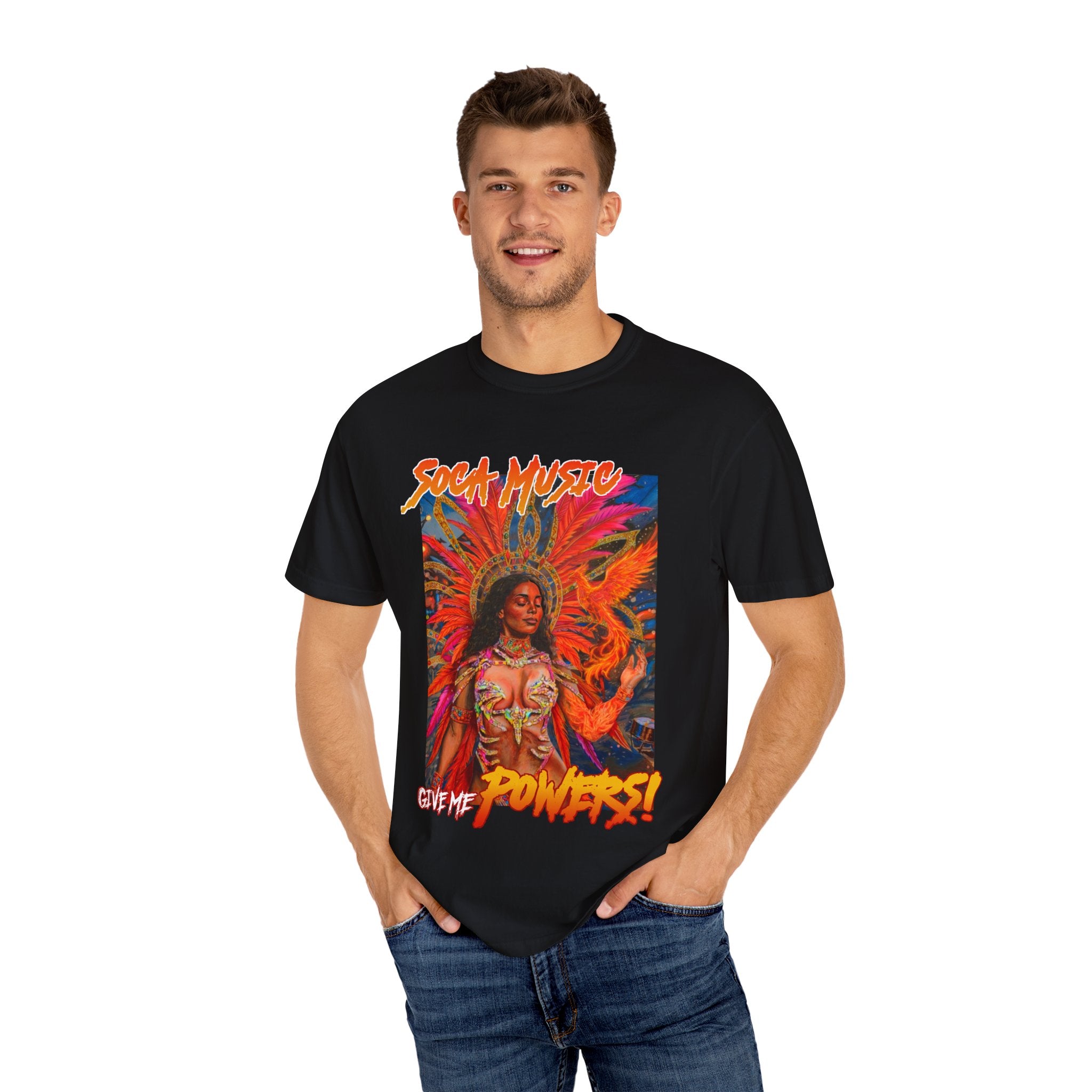 To all my Soca Warriors, get powers when wearing this T shirt