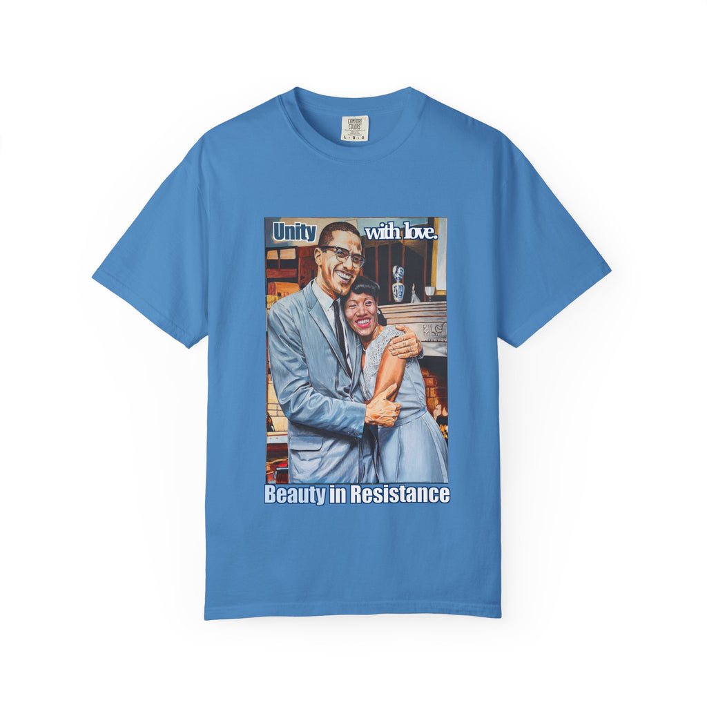 Represent like a true power couple in this Malcolm and Betty Shabazz T shirt