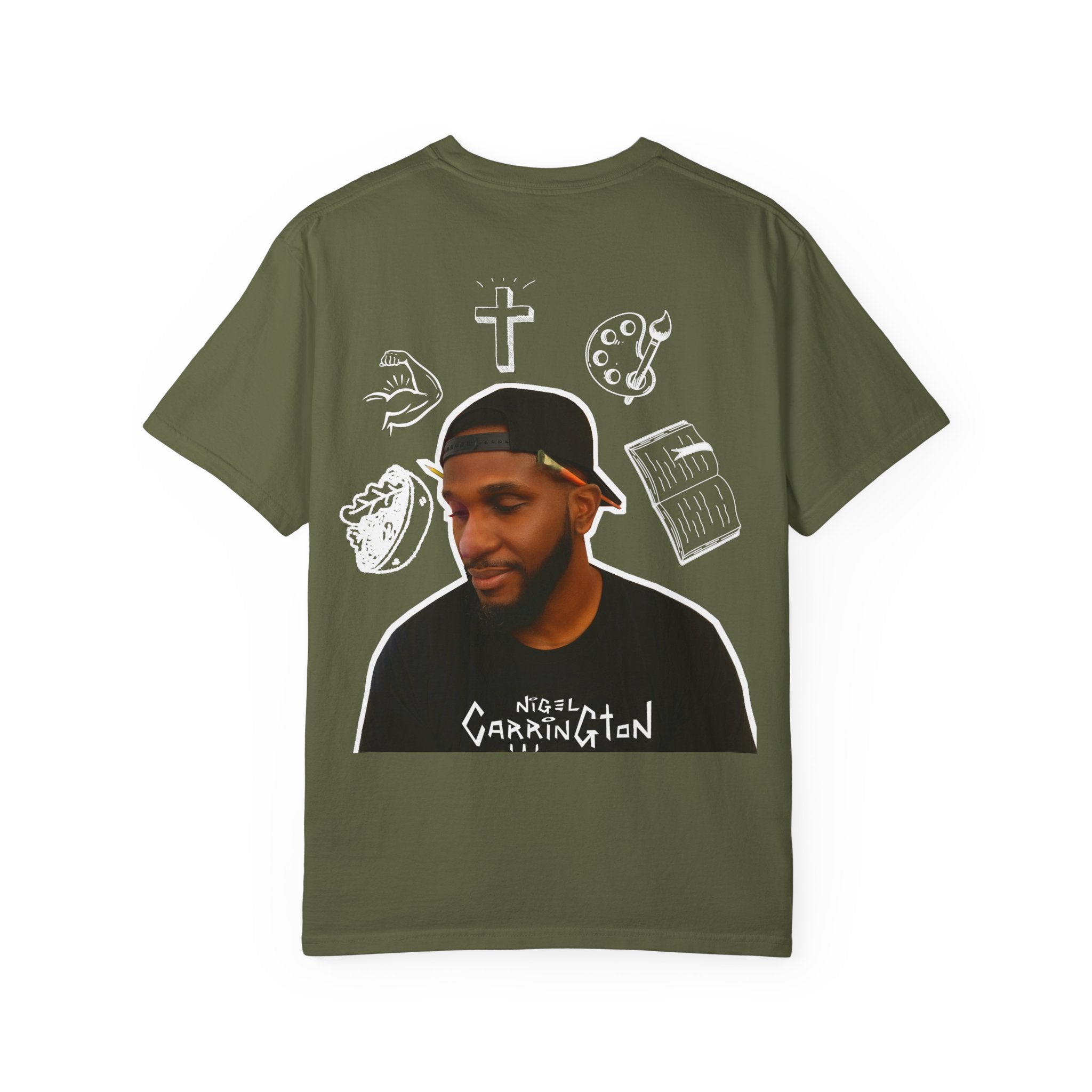 Be a part of #Team Carrington with this Nigel Carrington T shirt