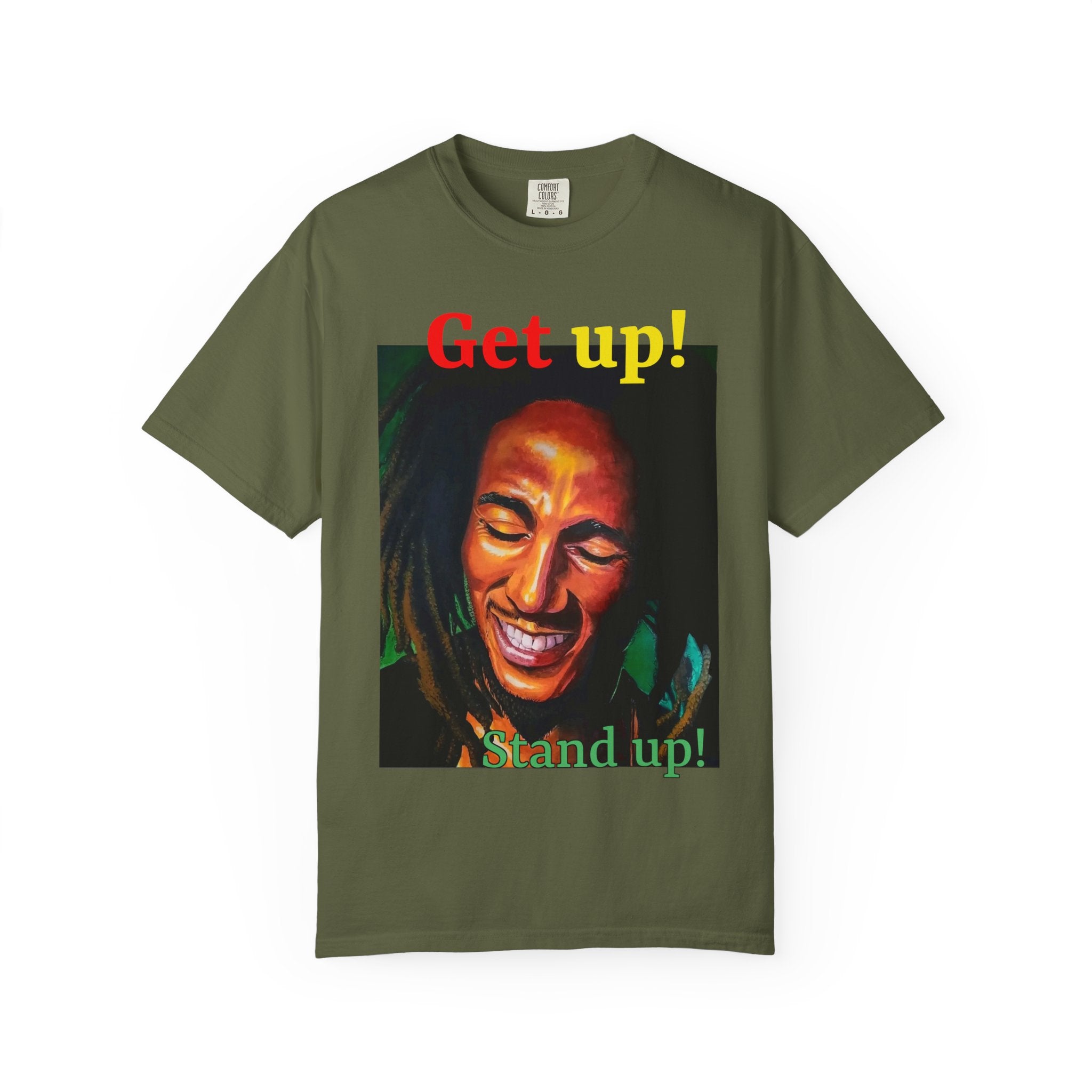 Get up Stand up! with this Bob Nesta Marley T-shirt