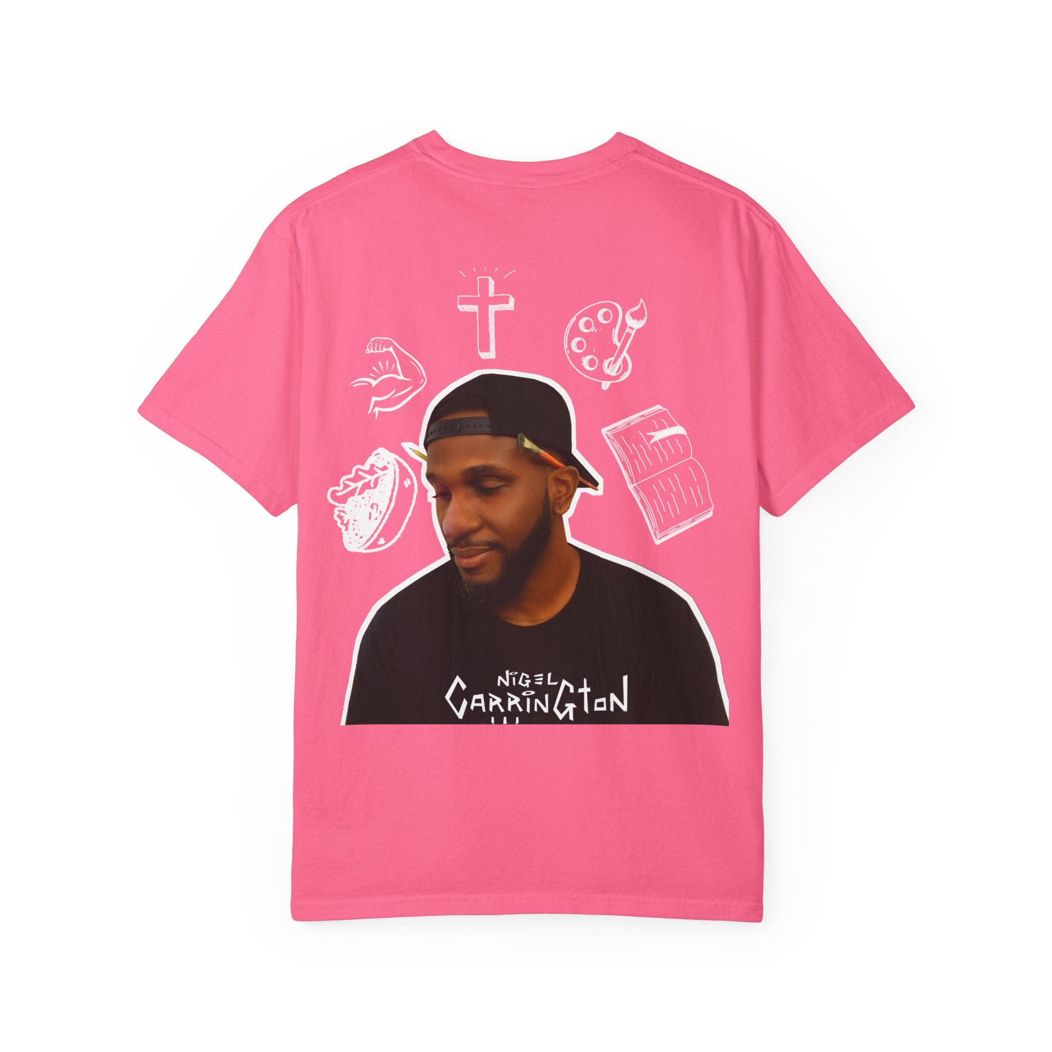 Be a part of #Team Carrington with this Nigel Carrington T shirt