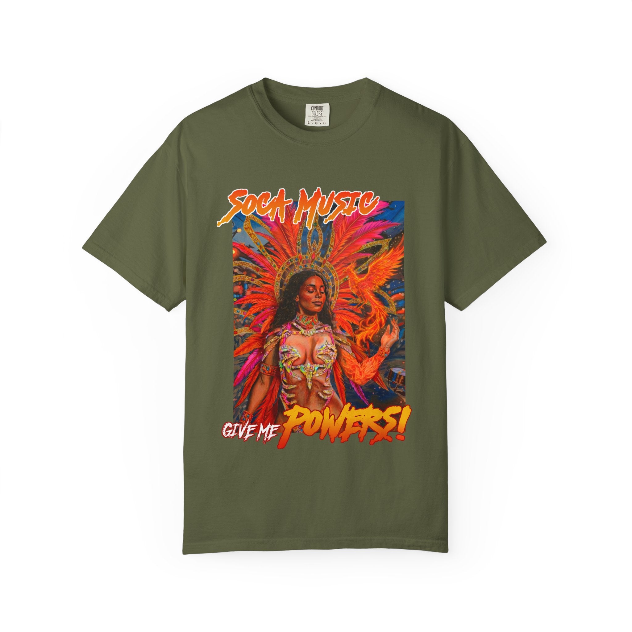 To all my Soca Warriors, get powers when wearing this T shirt
