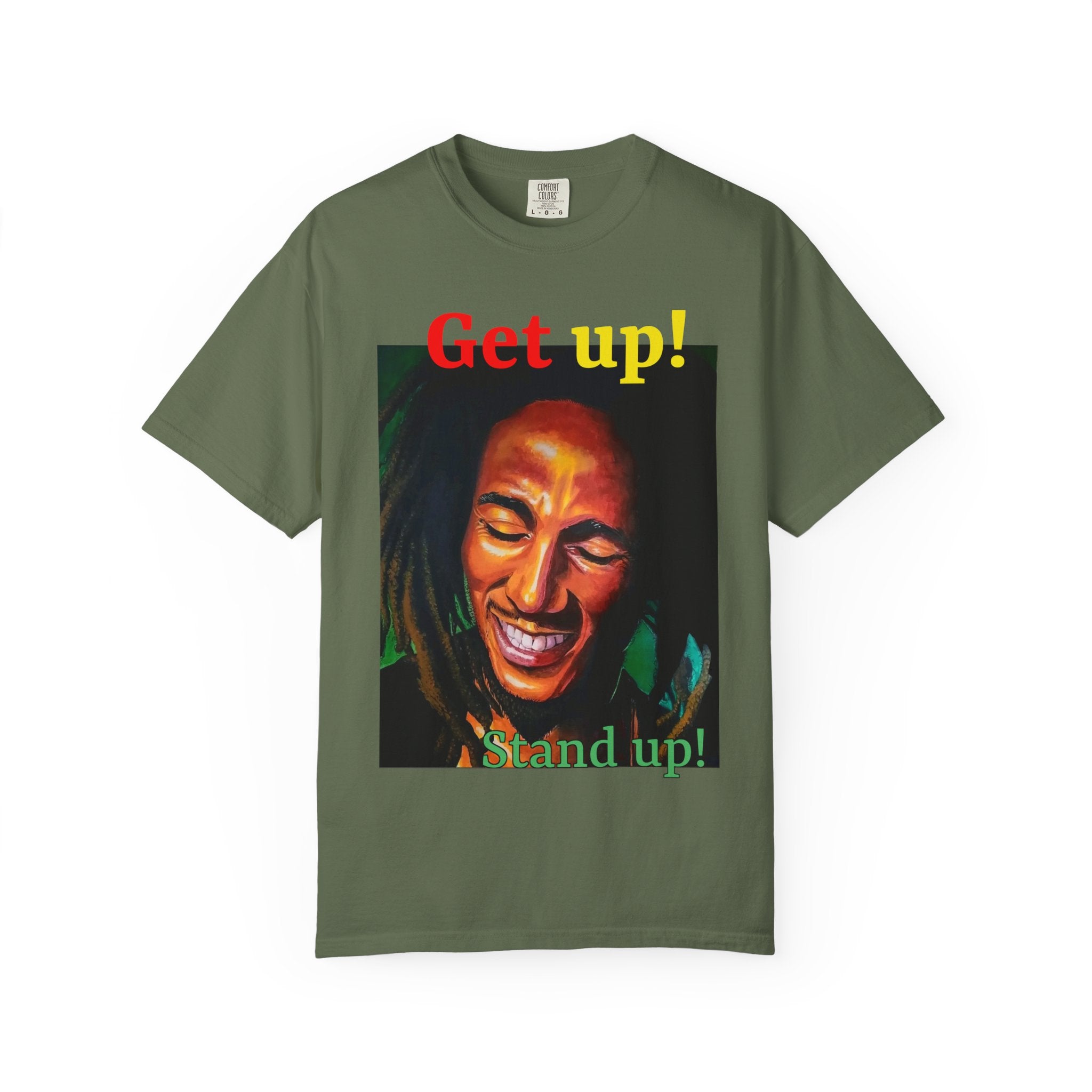 Get up Stand up! with this Bob Nesta Marley T-shirt