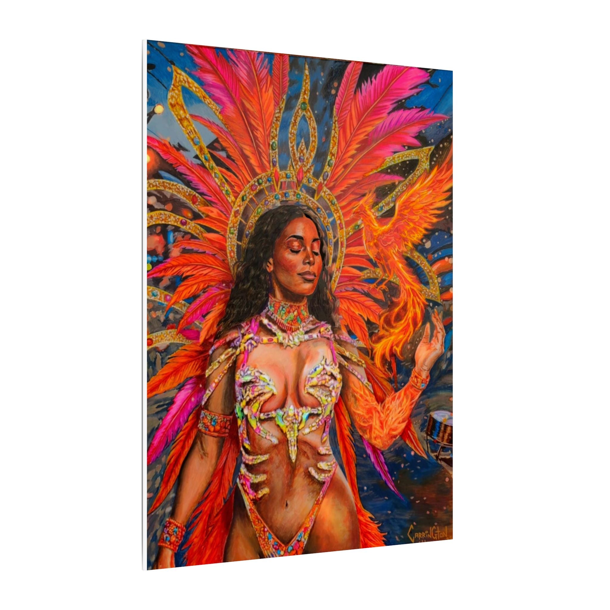 Pretty Phoenix print 36"X48"