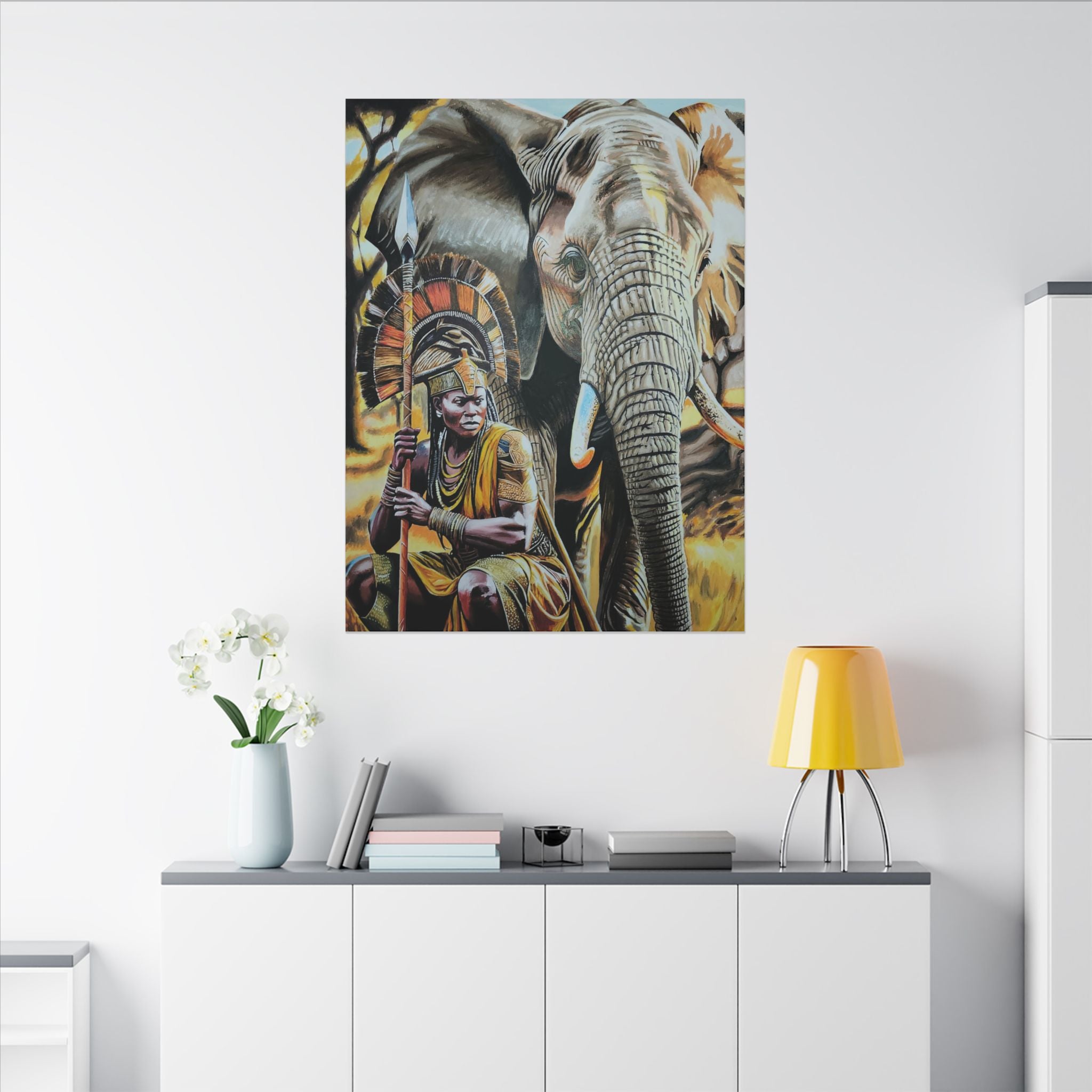 Queen Nandi print 36"x48"