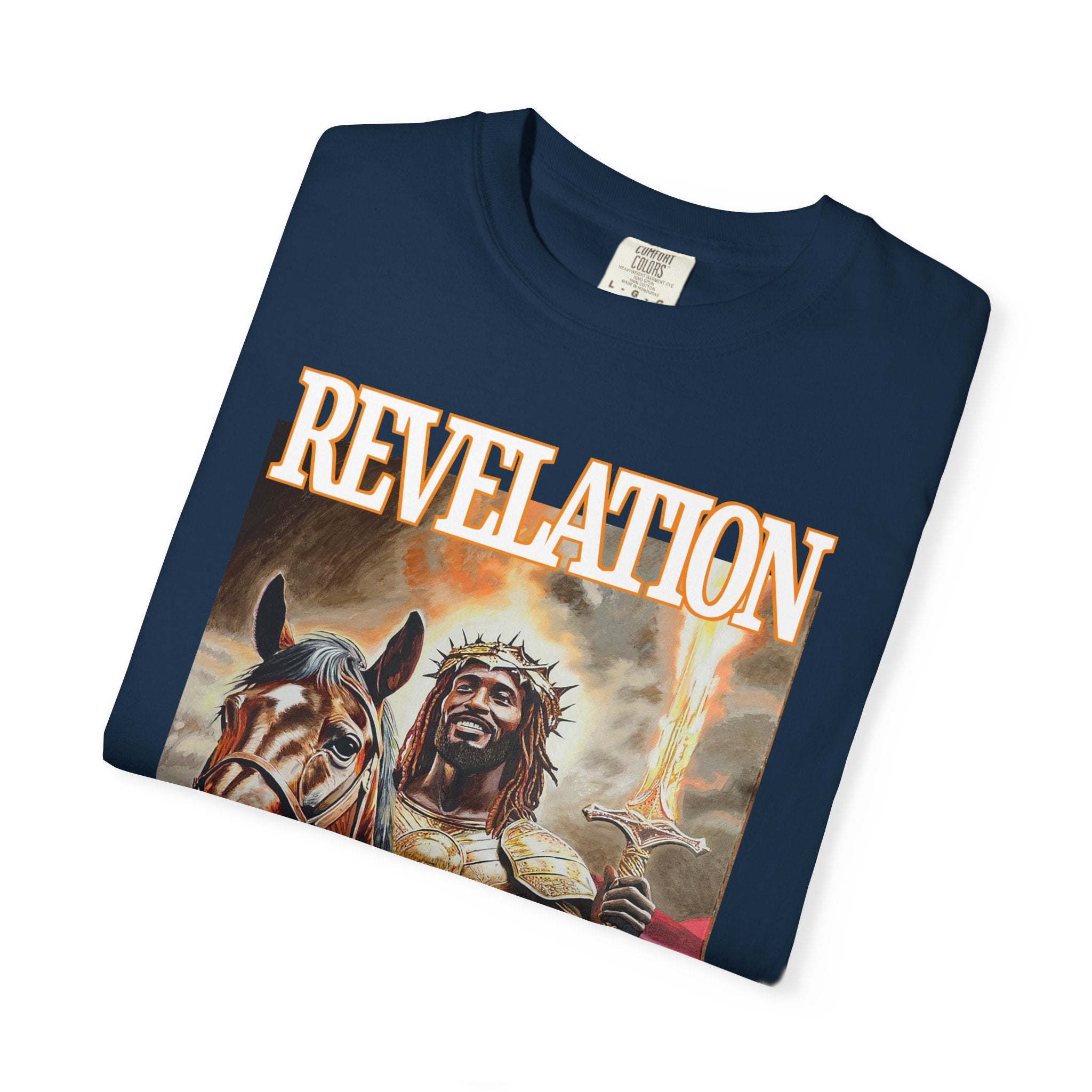 Celebrate the life and resurrection of Jesus Christ when wearing this T shirt