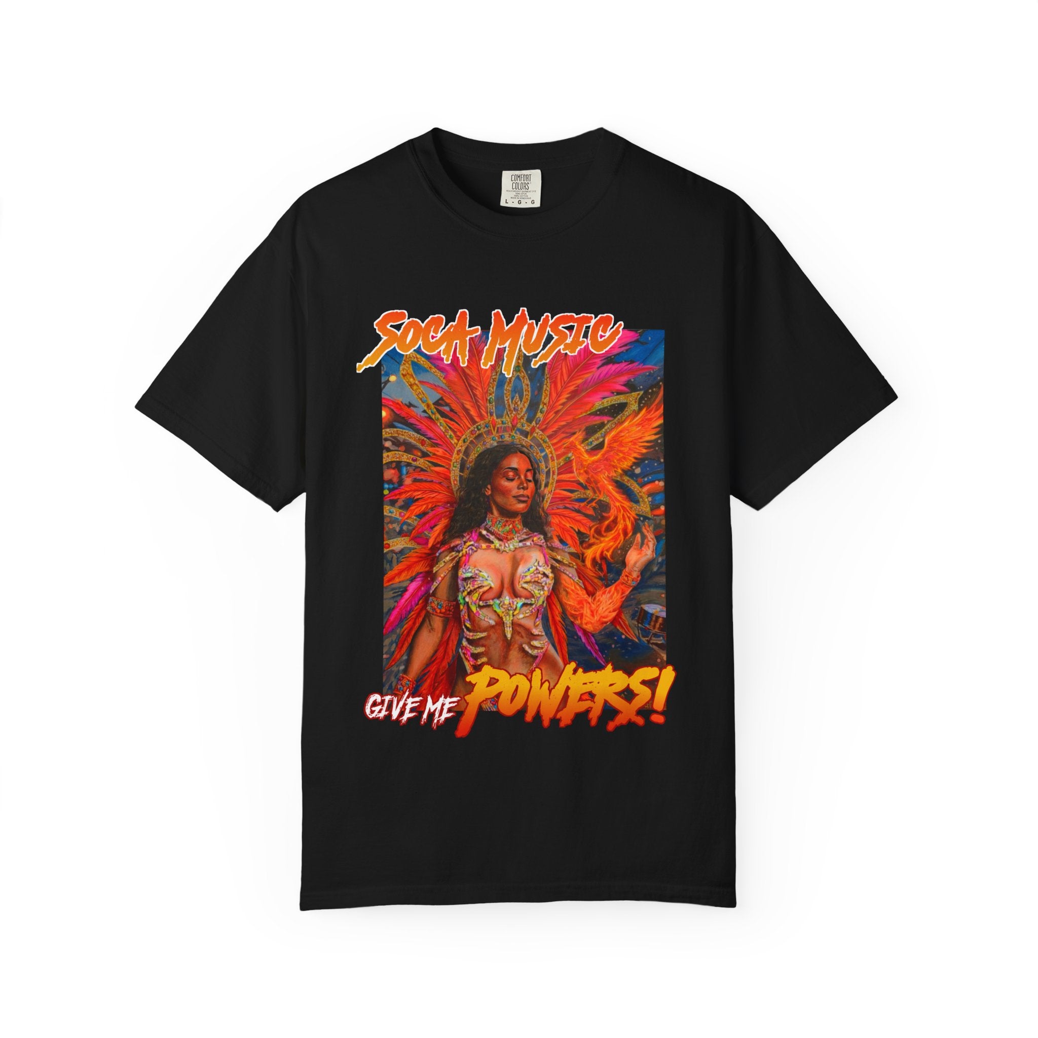 To all my Soca Warriors, get powers when wearing this T shirt