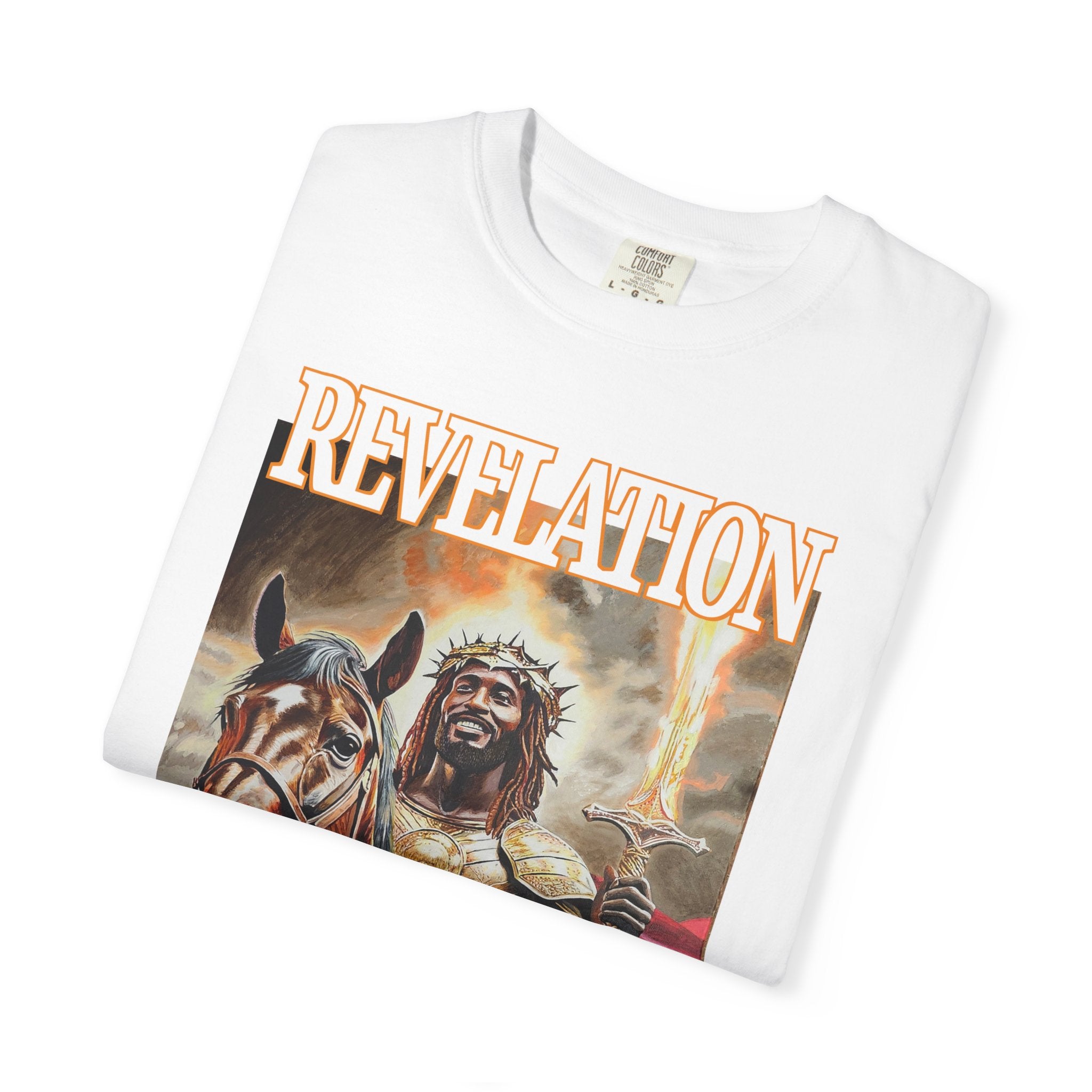 Celebrate the life and resurrection of Jesus Christ when wearing this T shirt