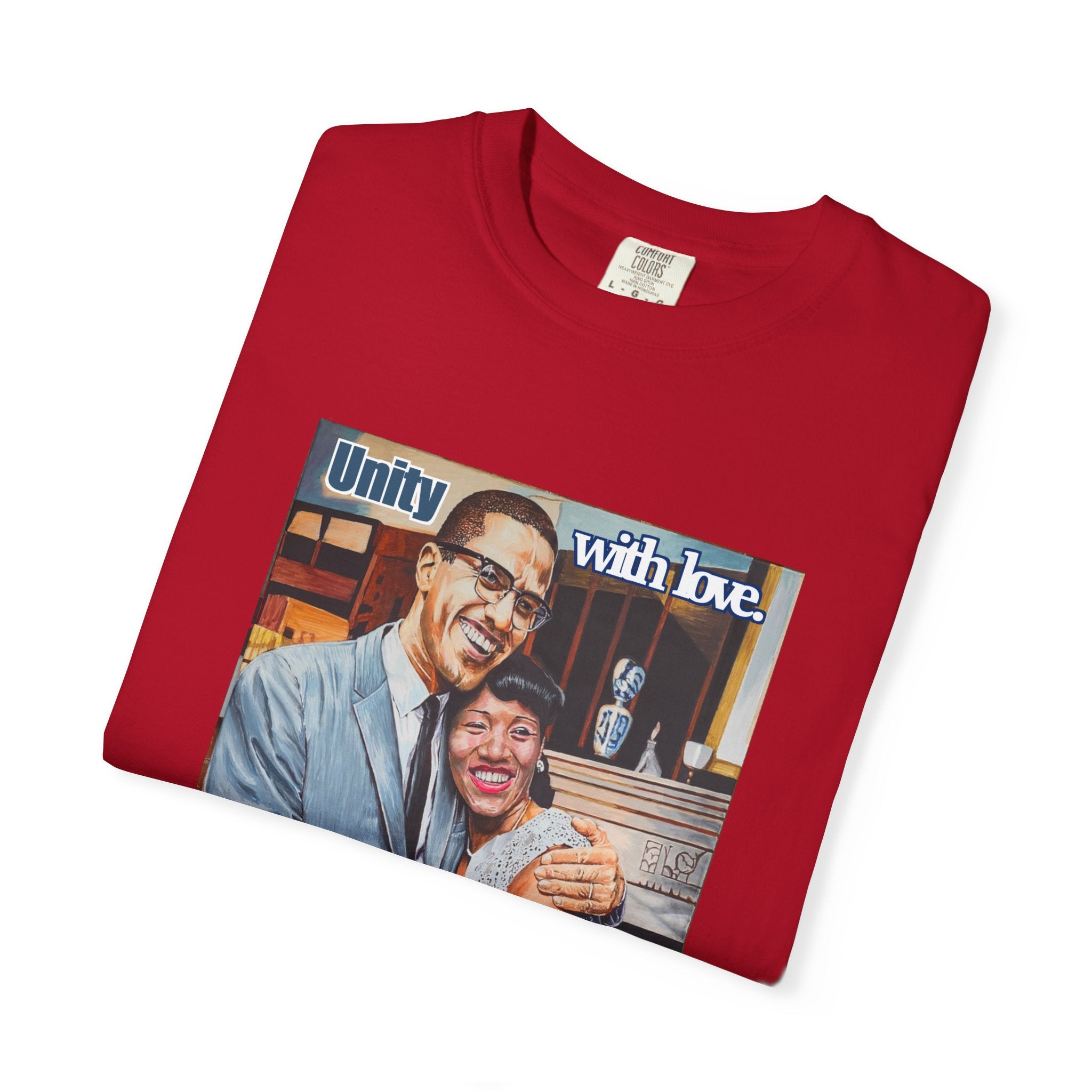 Represent like a true power couple in this Malcolm and Betty Shabazz T shirt