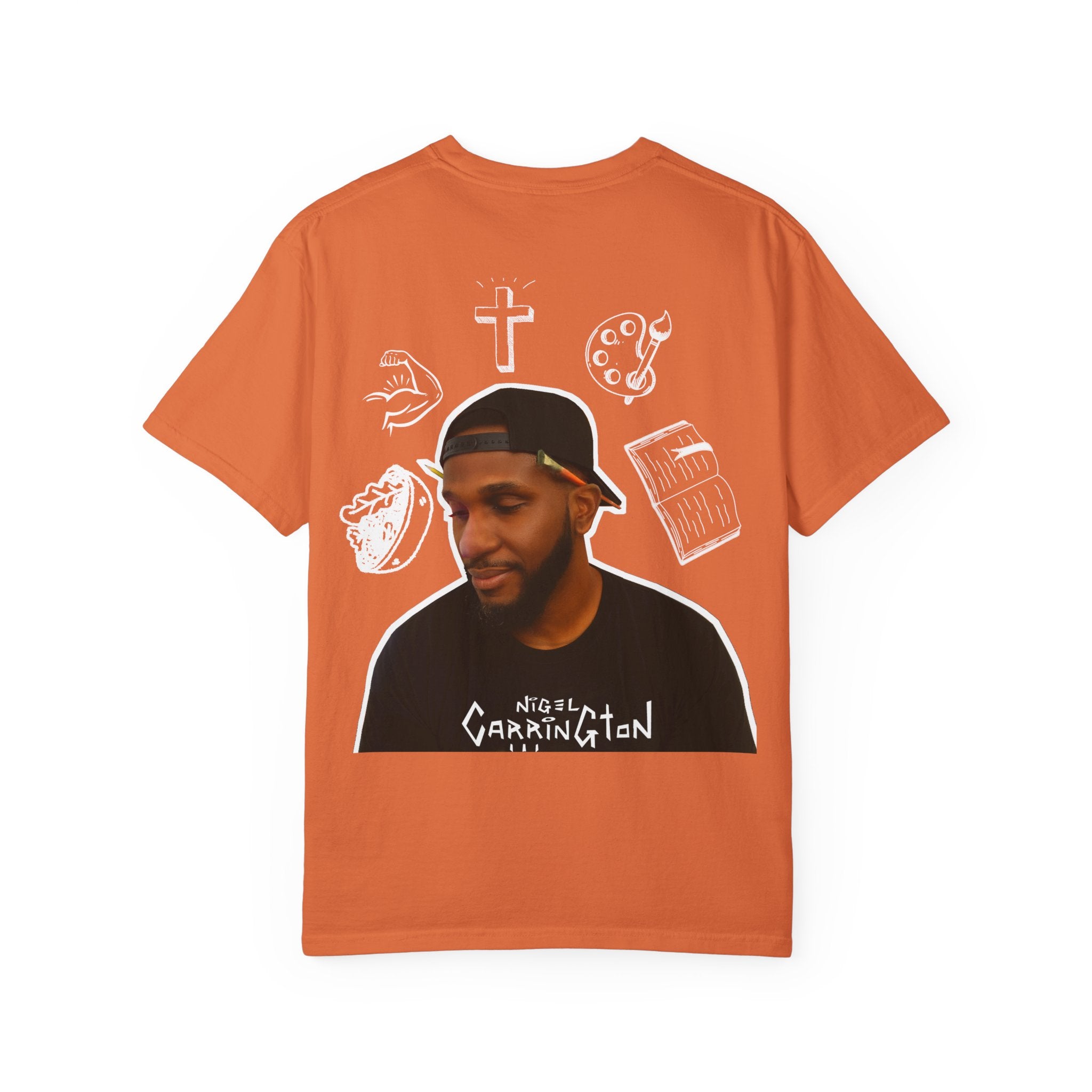 Be a part of #Team Carrington with this Nigel Carrington T shirt