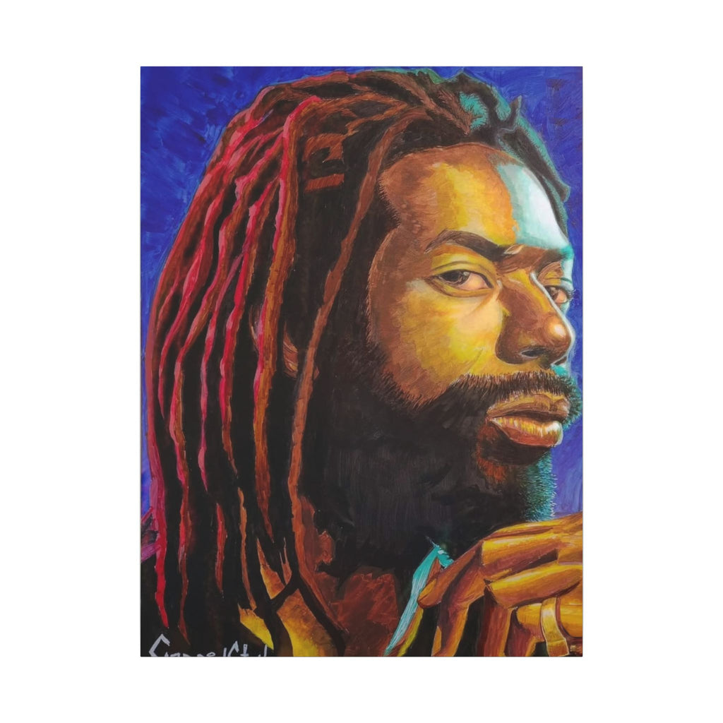 Buju Banton print 36"x 48"