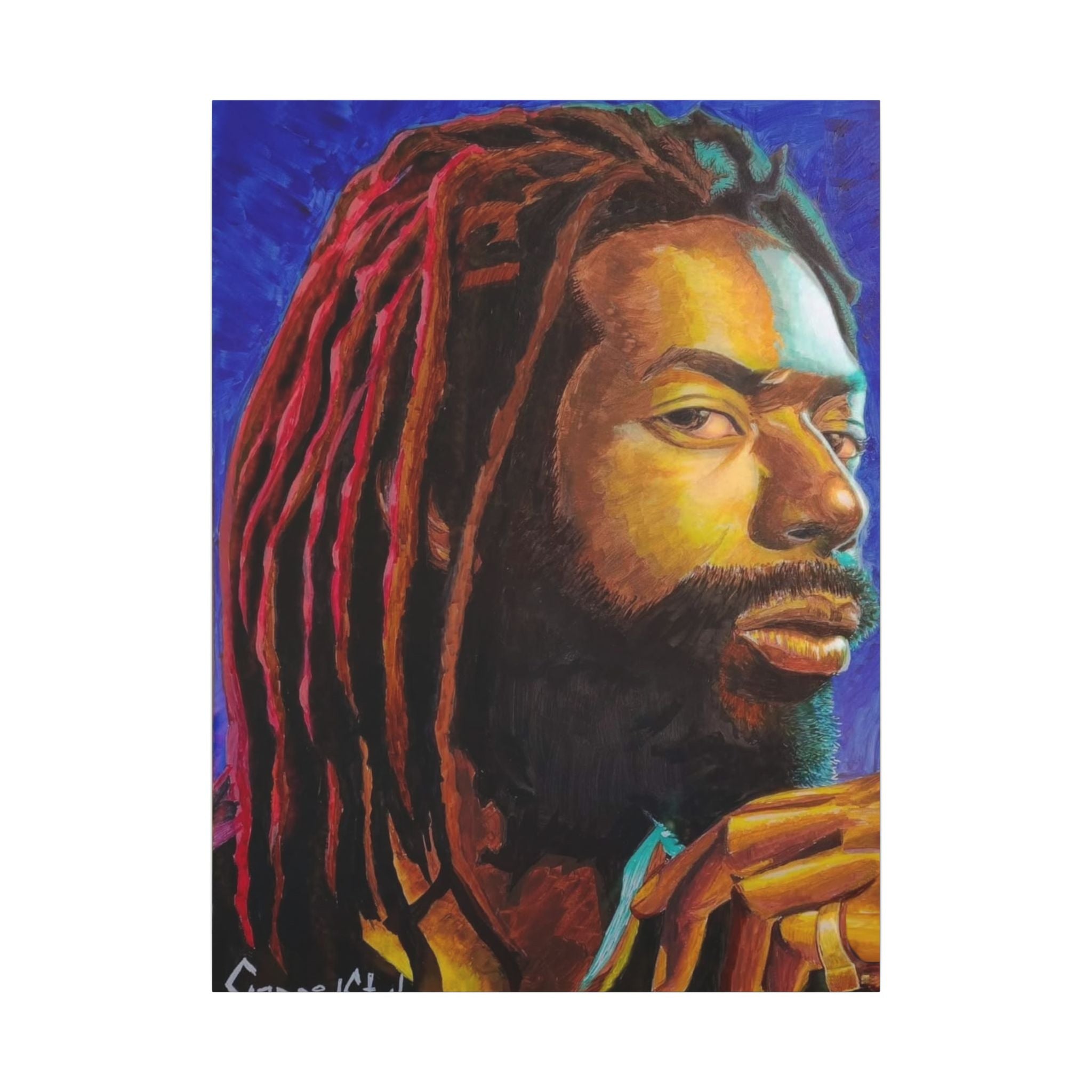 Buju Banton print 36"x 48"