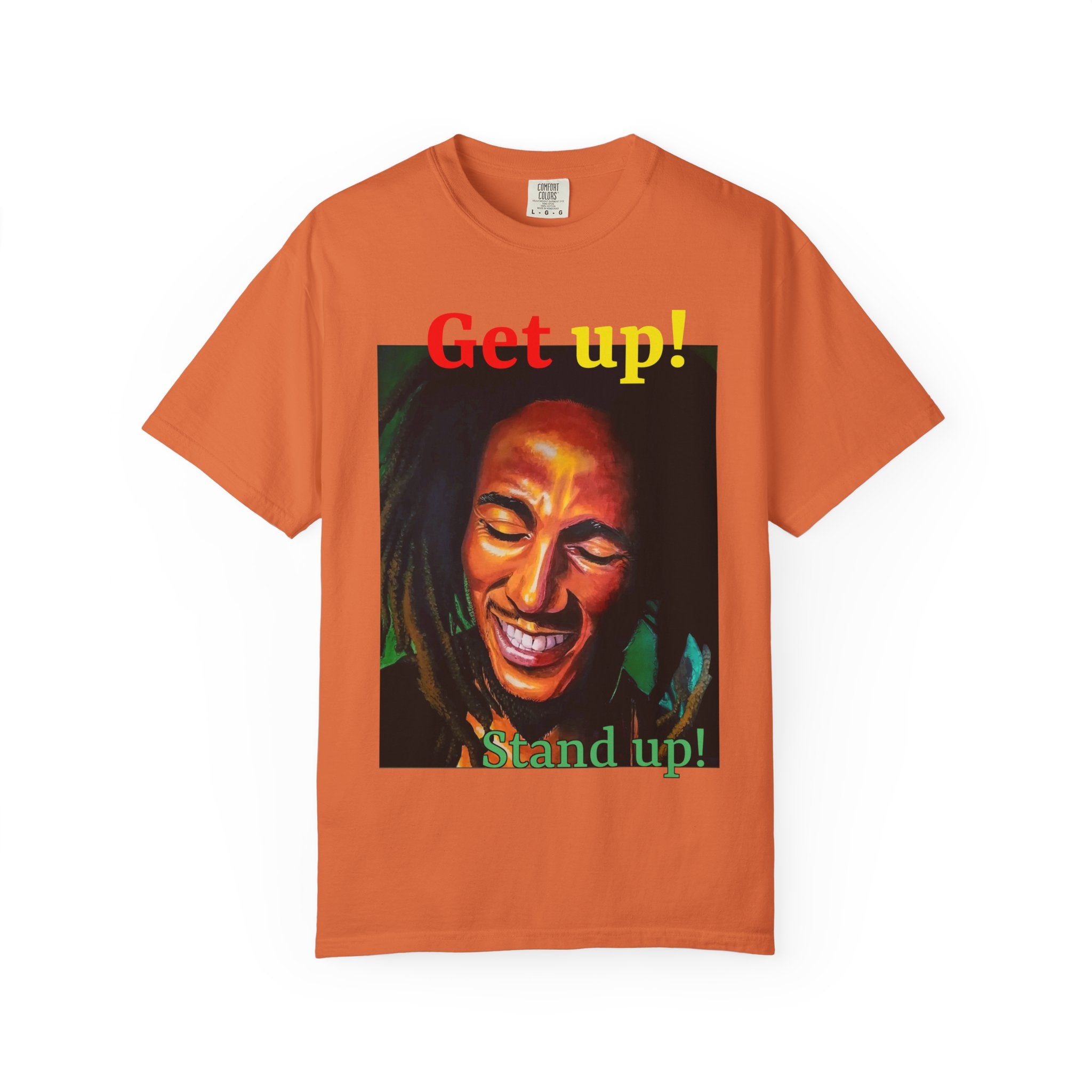Get up Stand up! with this Bob Nesta Marley T-shirt