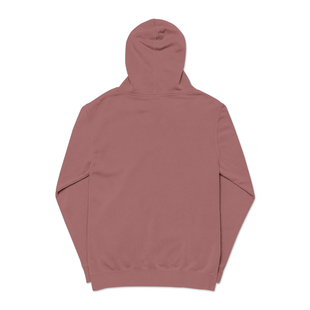 Trinidad Flag Distressed Hoodie — Vintage Pigment-Dyed Pullover