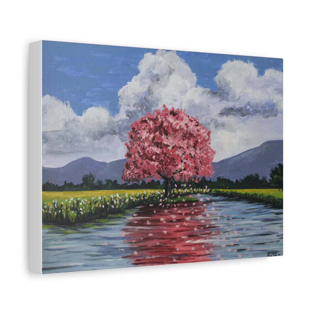 Pink Poui Lake Love print 9"x 12" & 24" x 18"