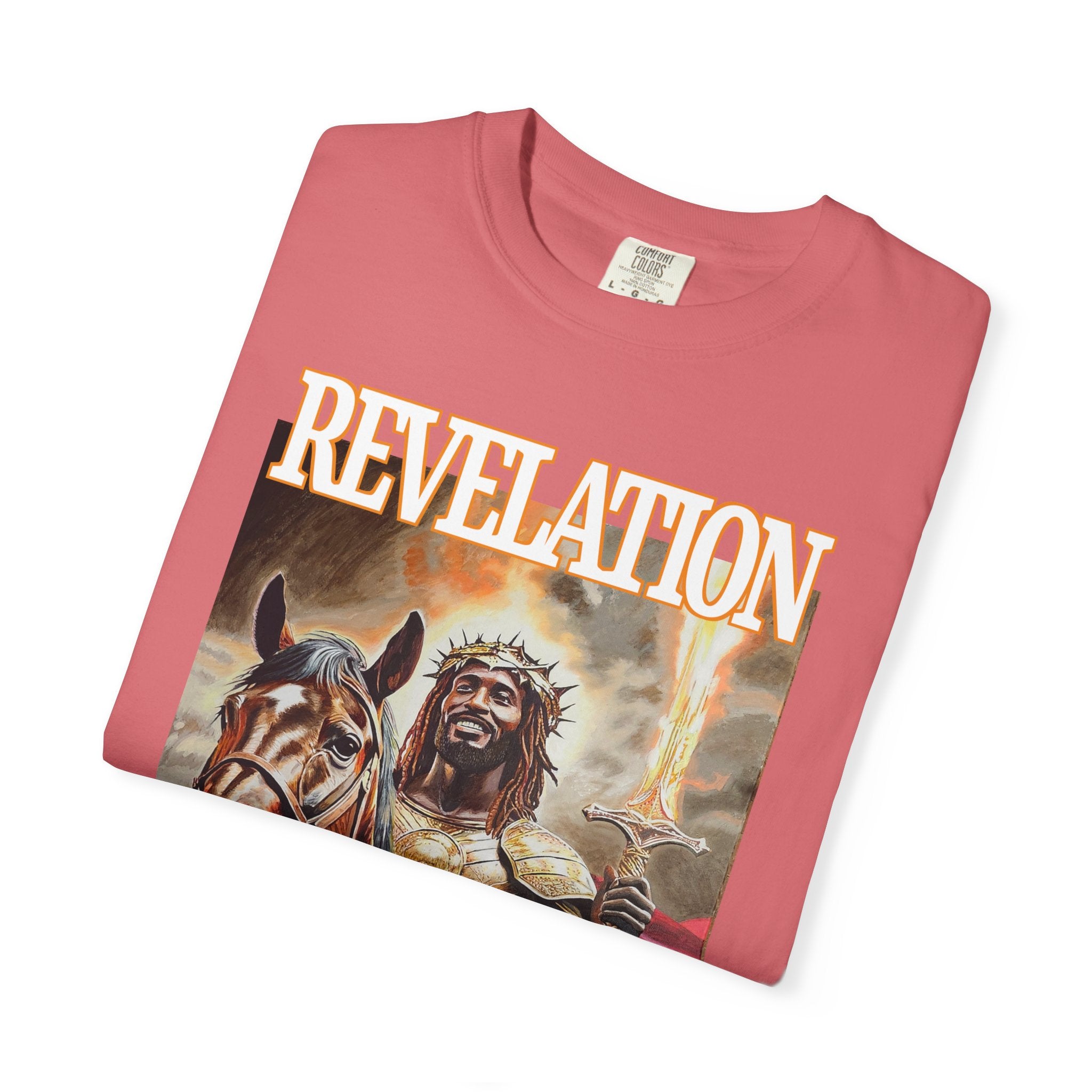 Celebrate the life and resurrection of Jesus Christ when wearing this T shirt