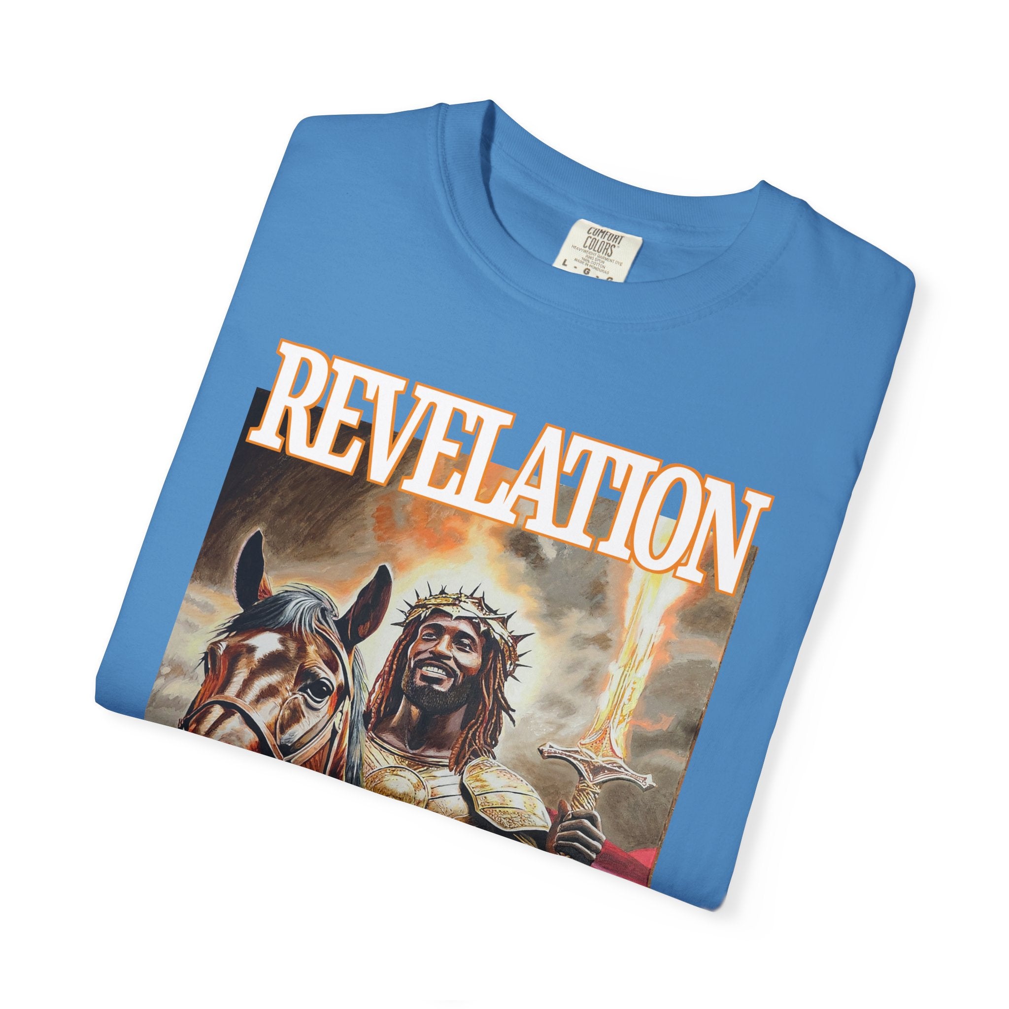 Celebrate the life and resurrection of Jesus Christ when wearing this T shirt