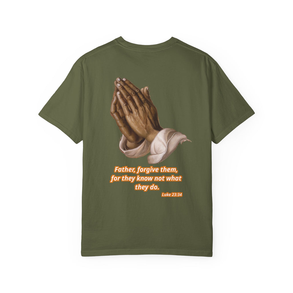 Celebrate the life and resurrection of Jesus Christ when wearing this T shirt
