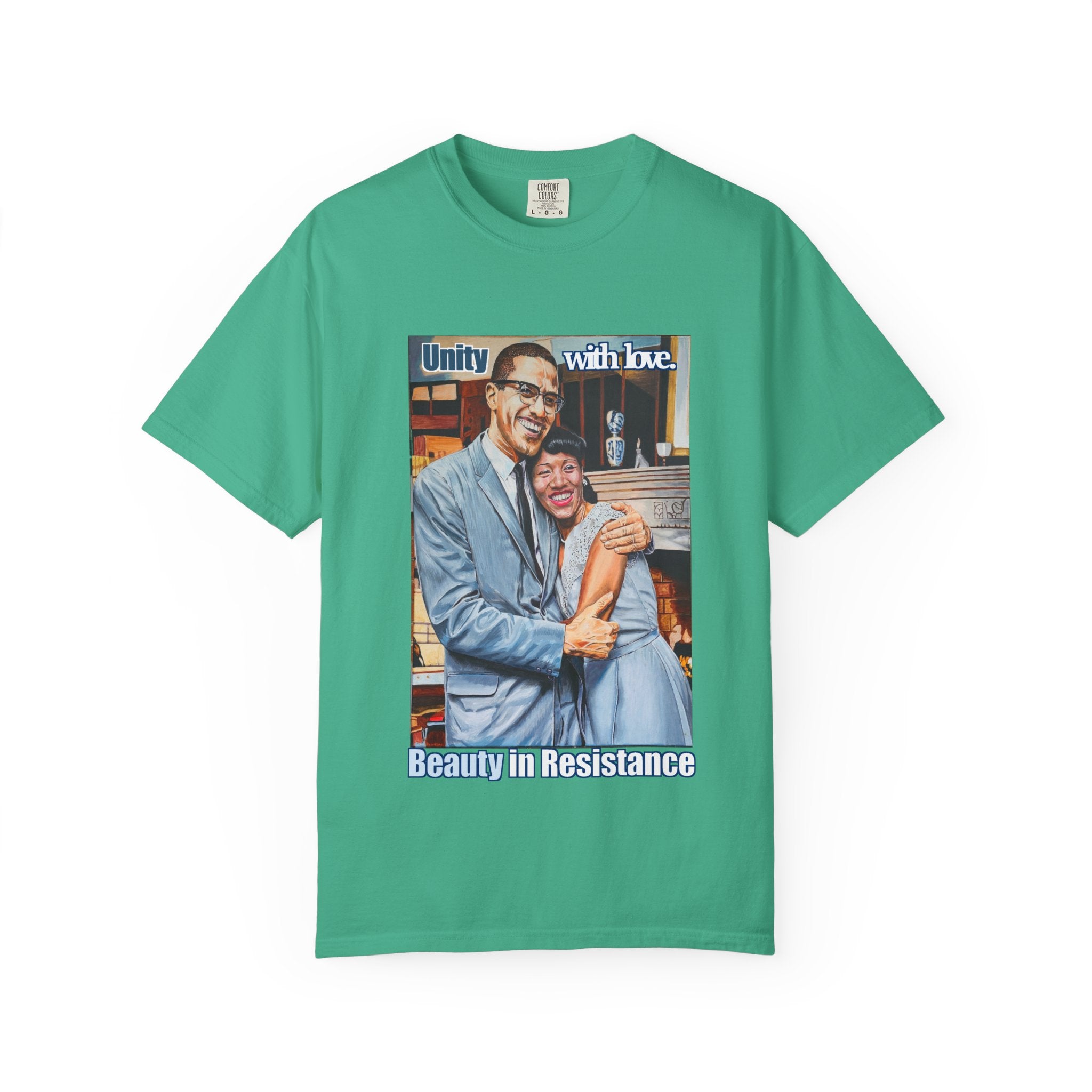 Represent like a true power couple in this Malcolm and Betty Shabazz T shirt