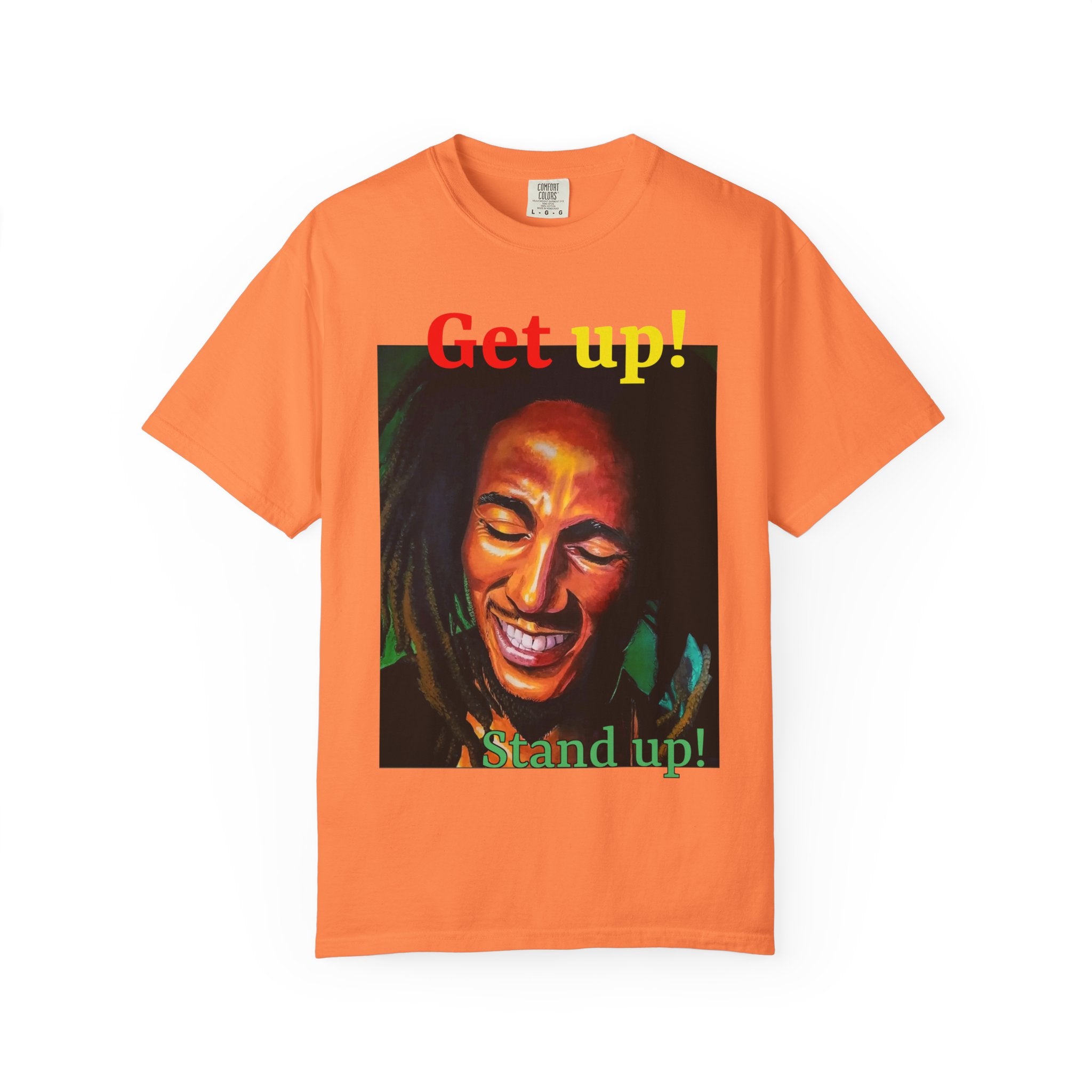 Get up Stand up! with this Bob Nesta Marley T-shirt