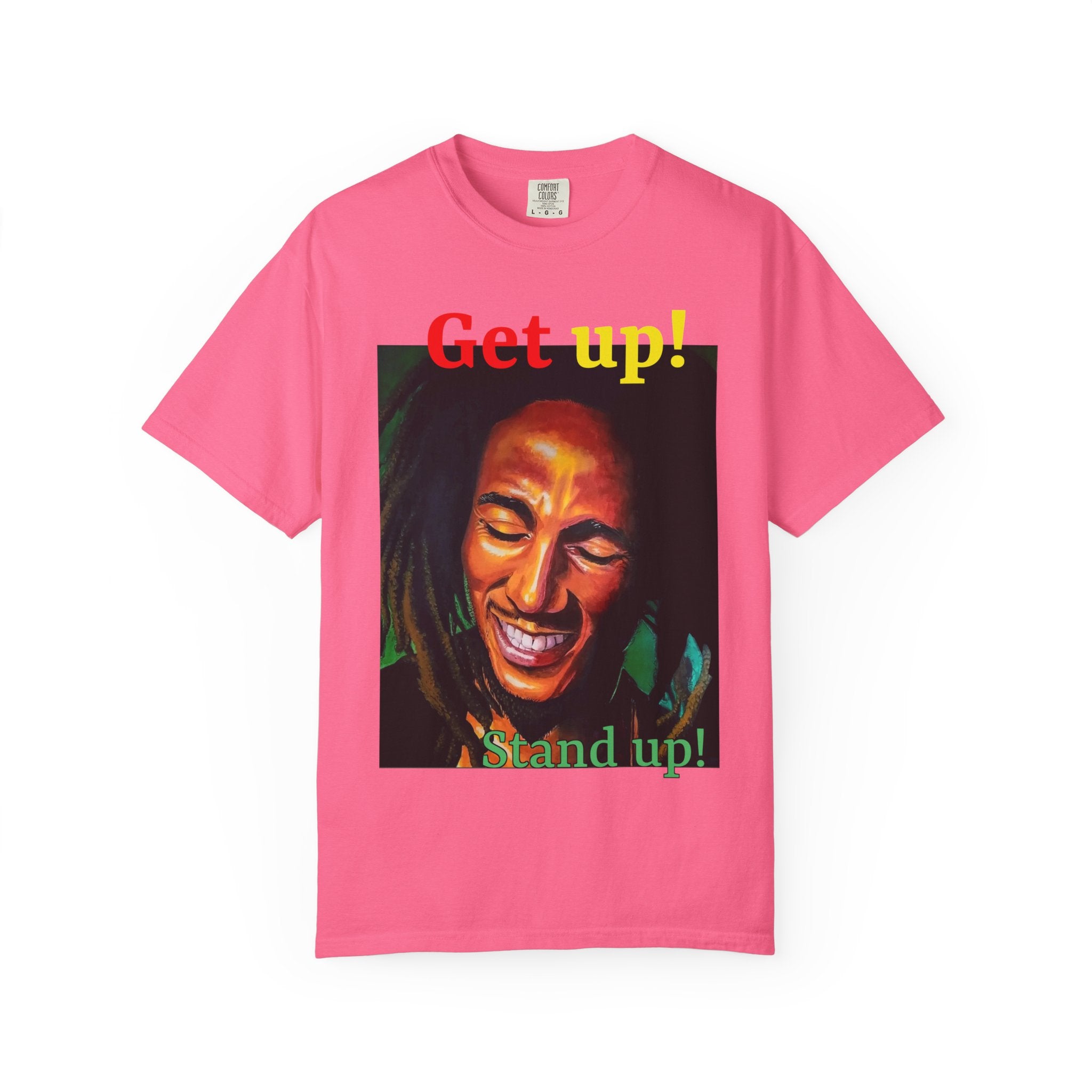 Get up Stand up! with this Bob Nesta Marley T-shirt
