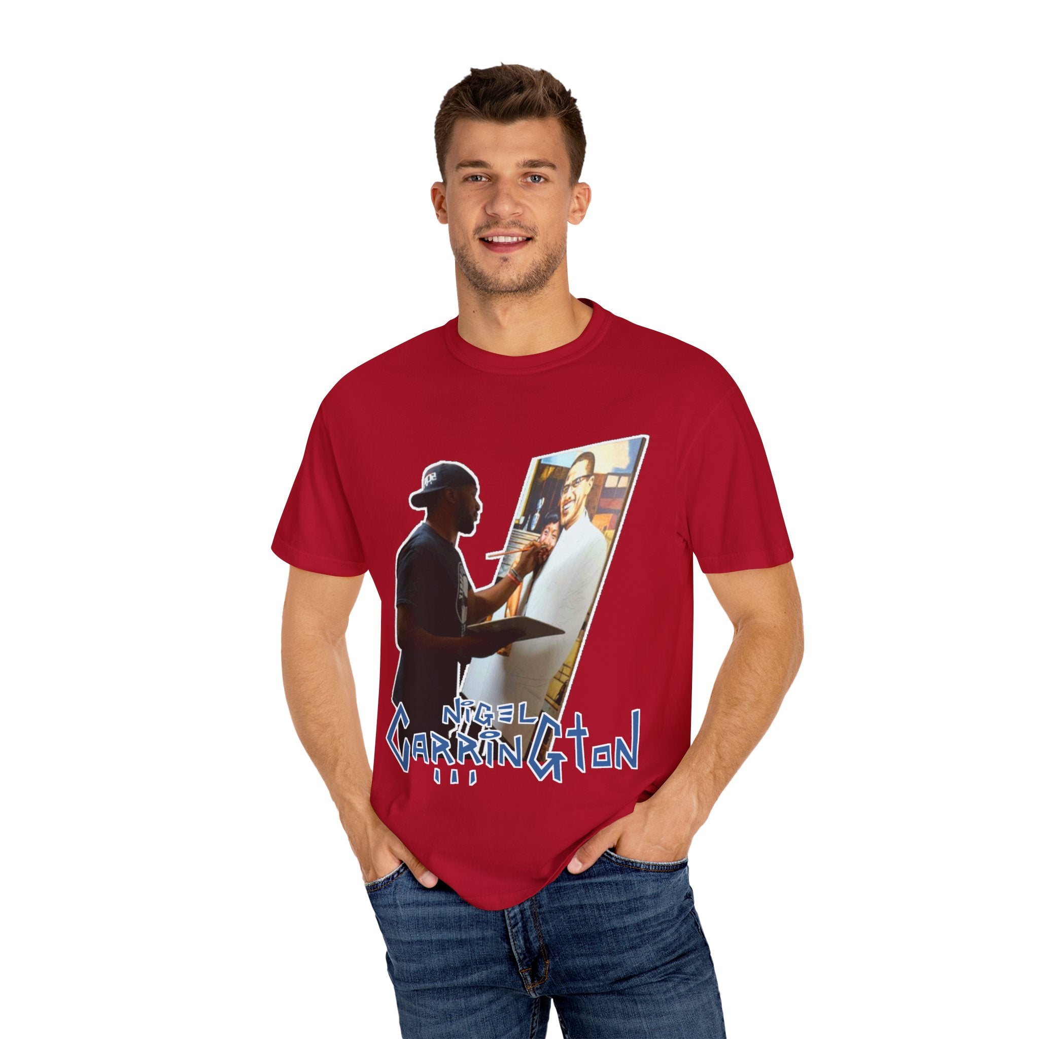 Be a part of #Team Carrington with this Nigel Carrington T shirt