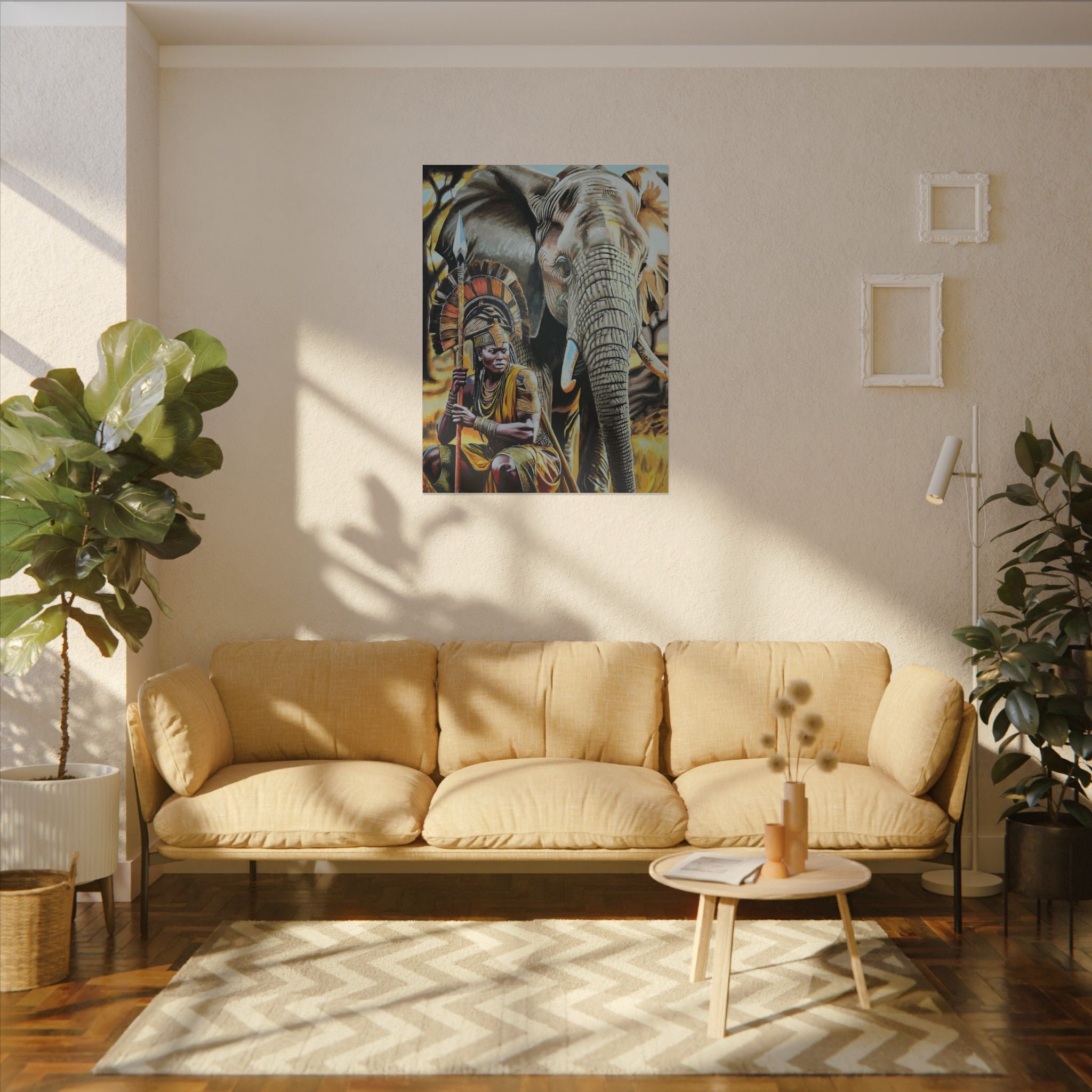 Queen Nandi print 36"x48"