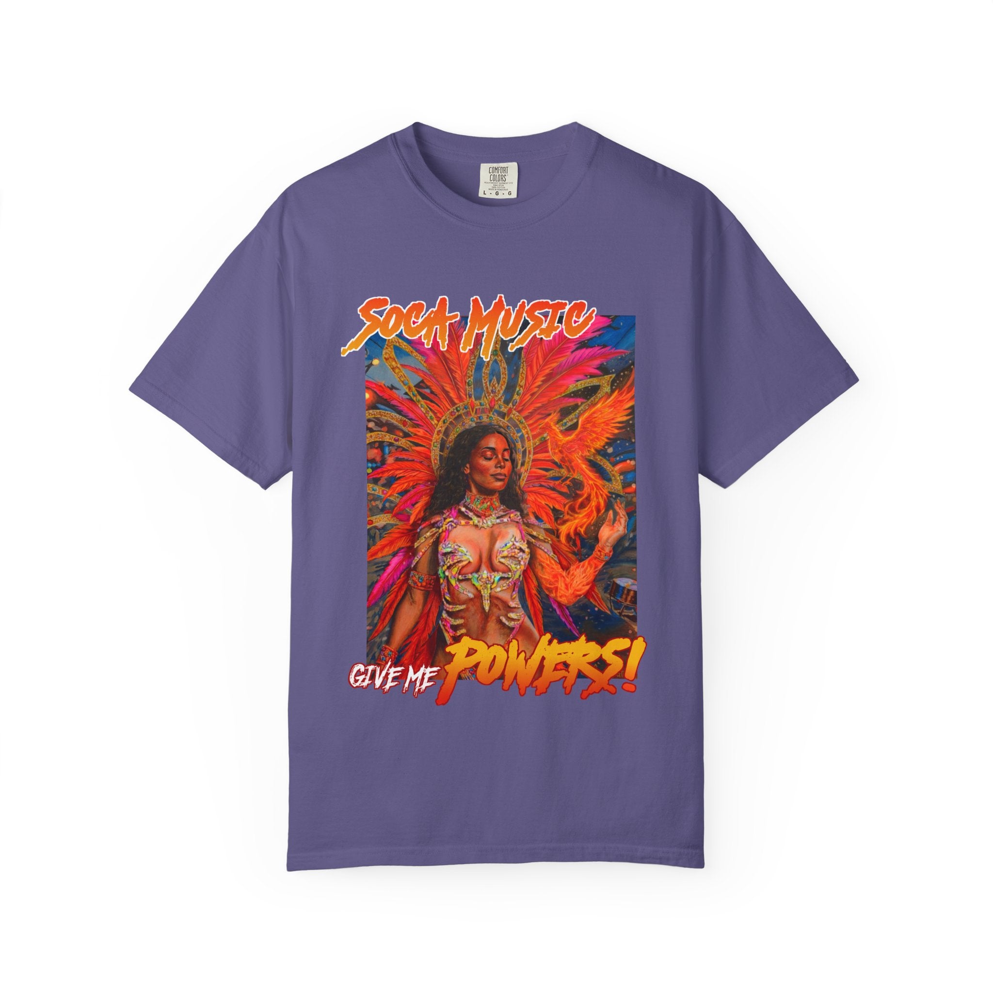 To all my Soca Warriors, get powers when wearing this T shirt