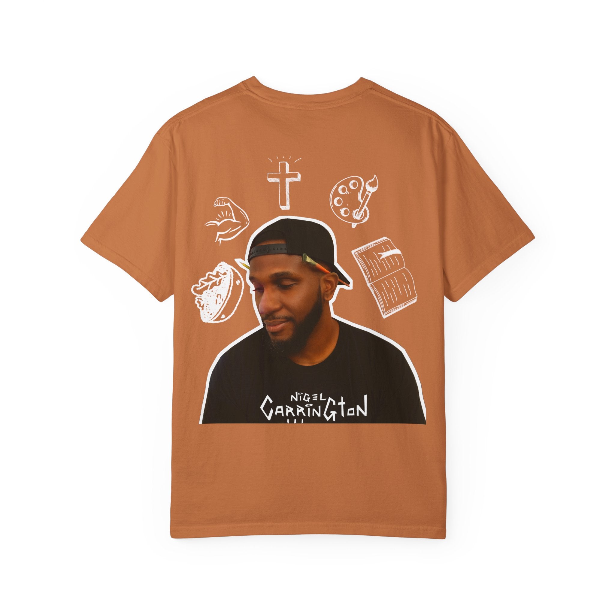 Be a part of #Team Carrington with this Nigel Carrington T shirt