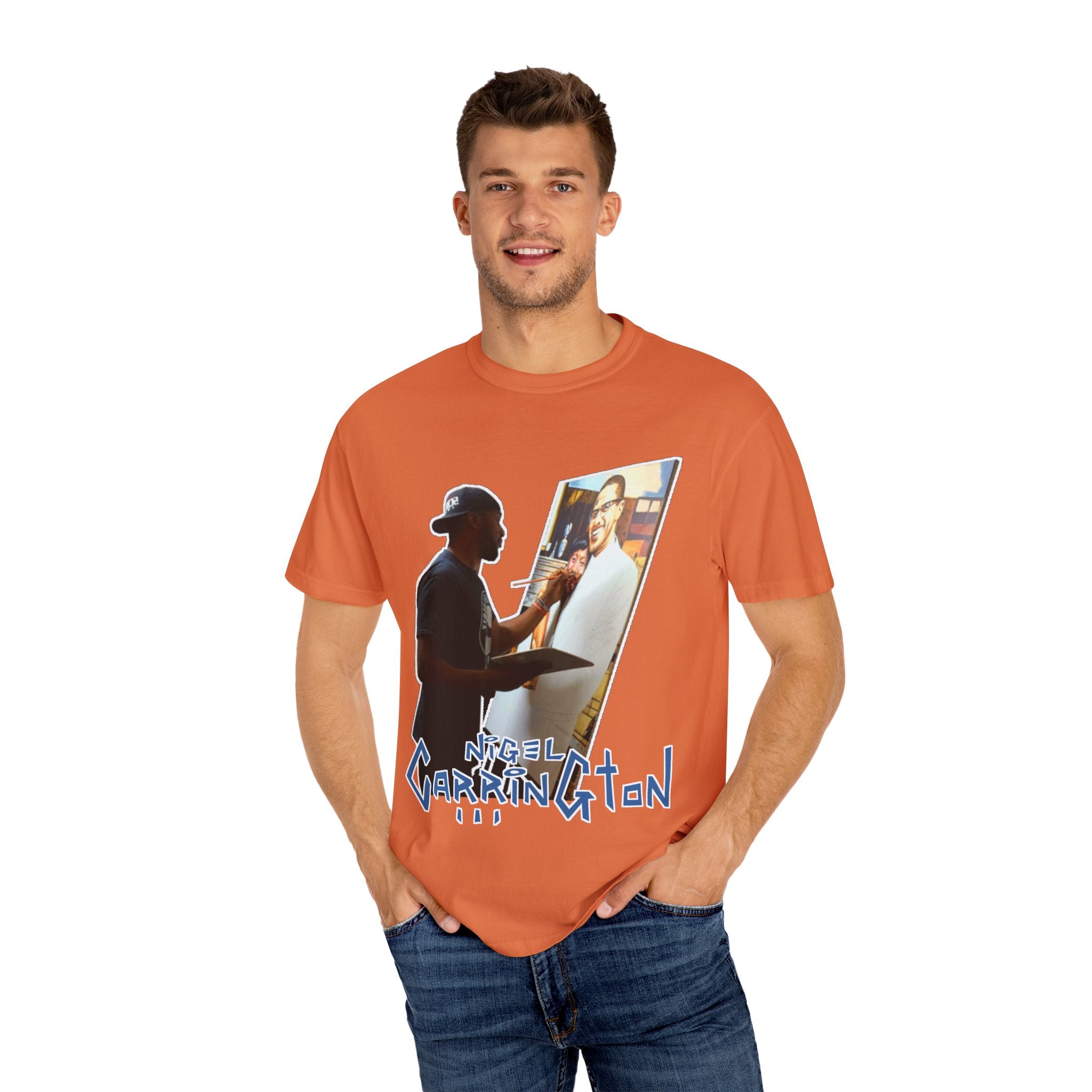 Be a part of #Team Carrington with this Nigel Carrington T shirt