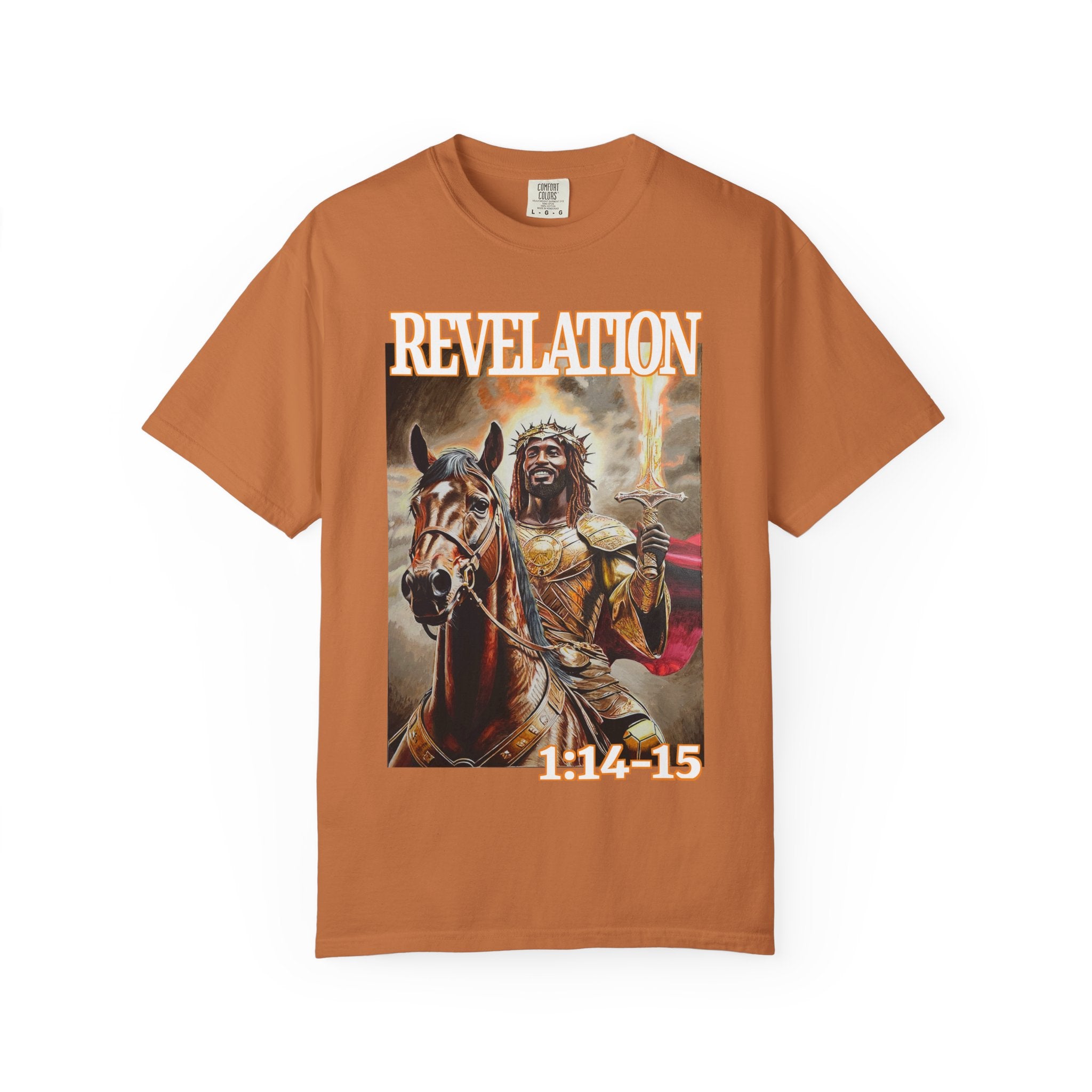 Celebrate the life and resurrection of Jesus Christ when wearing this T shirt