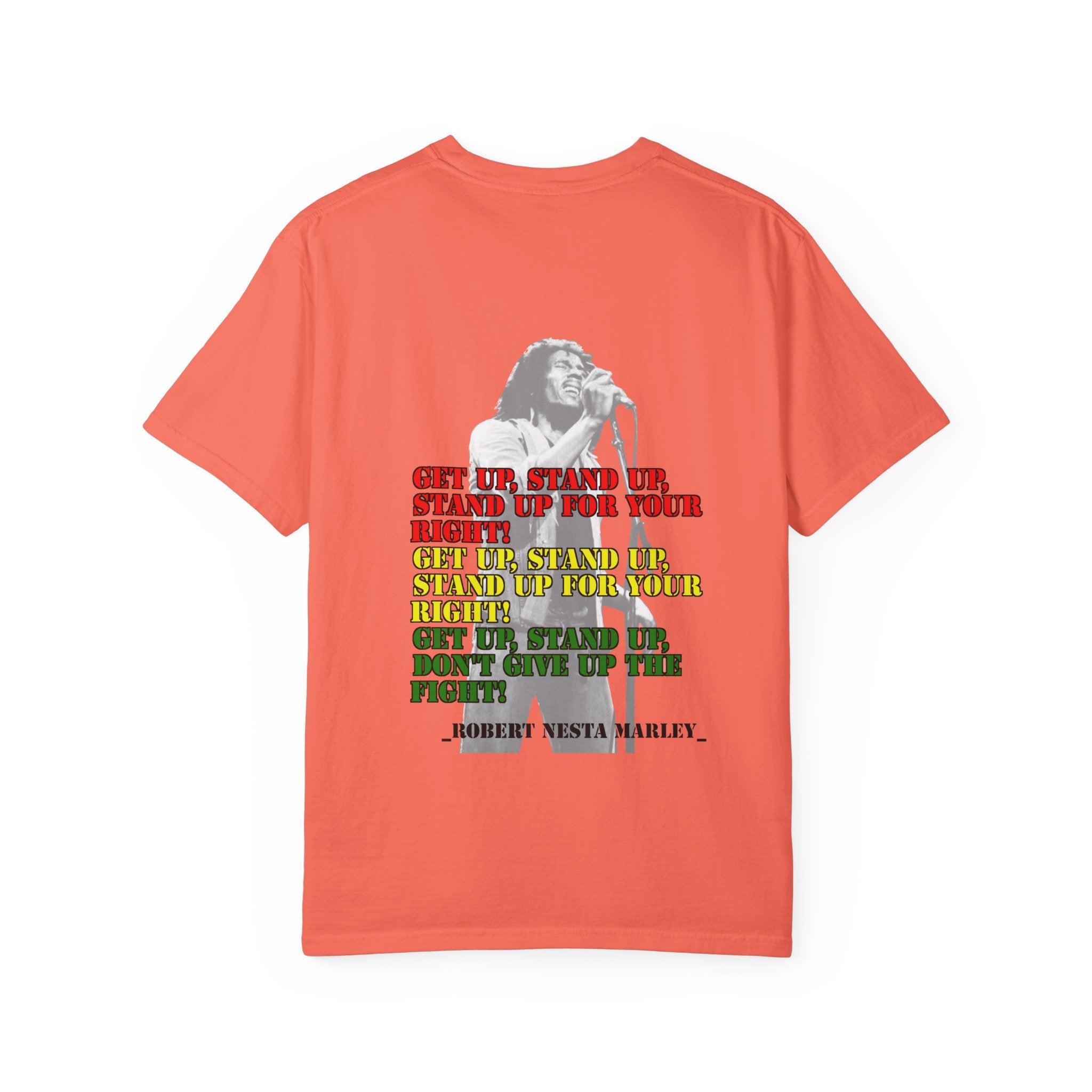 Get up Stand up! with this Bob Nesta Marley T-shirt