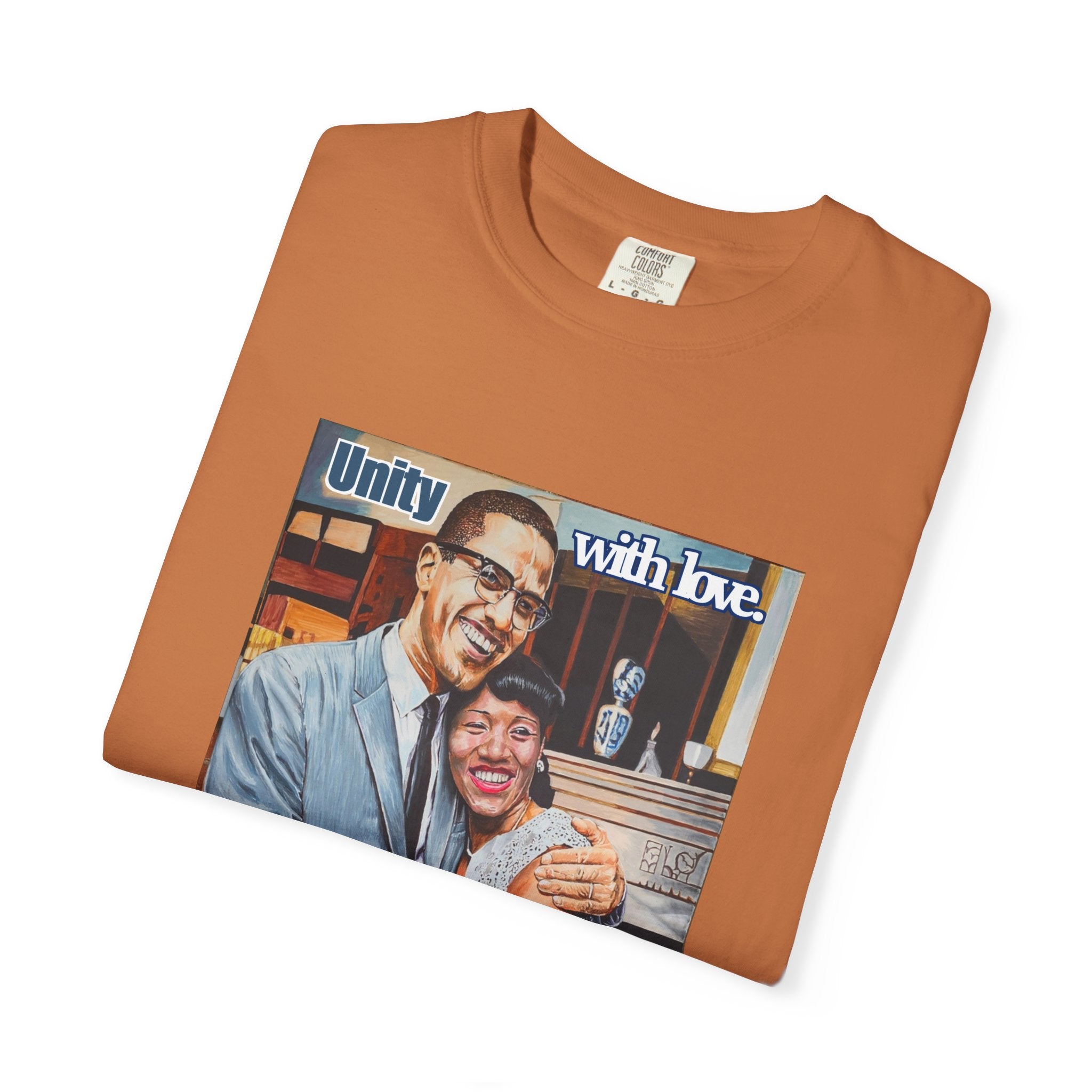 Represent like a true power couple in this Malcolm and Betty Shabazz T shirt