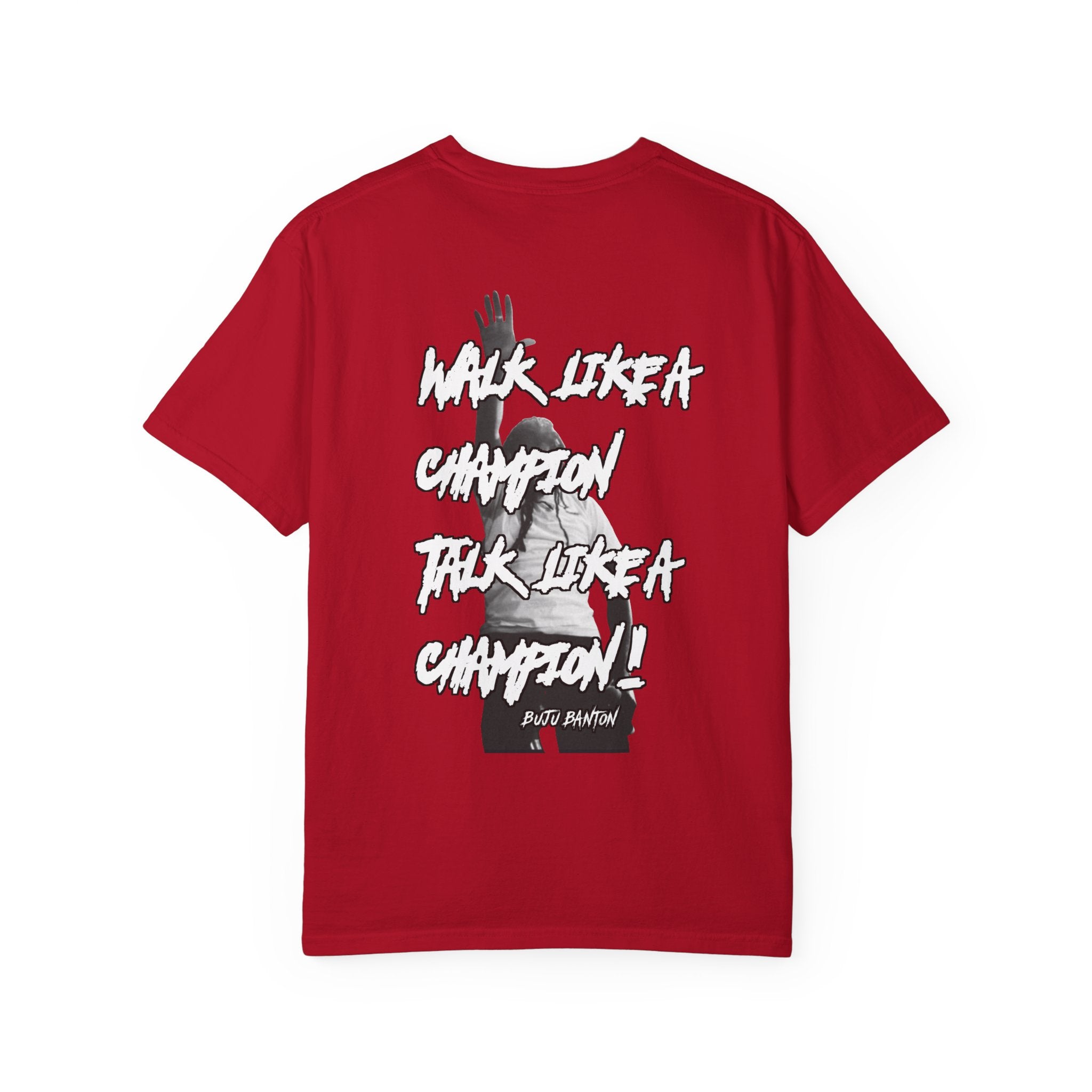 Walk like ah Champion with this Buju Banton T Shirt