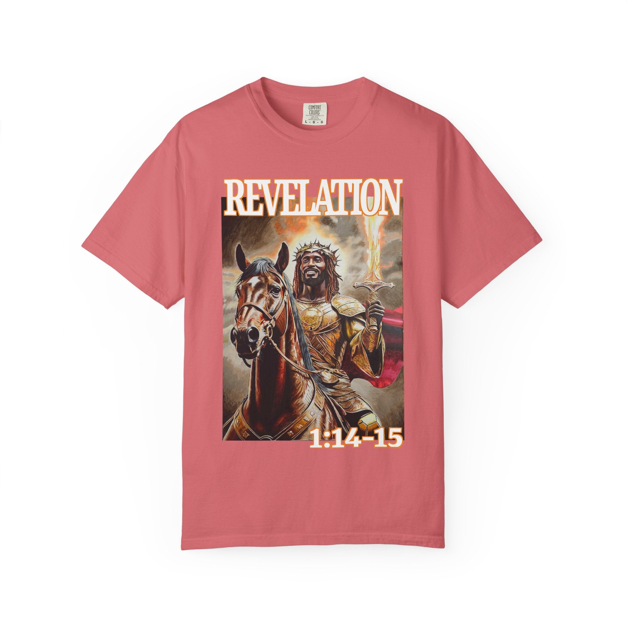 Celebrate the life and resurrection of Jesus Christ when wearing this T shirt